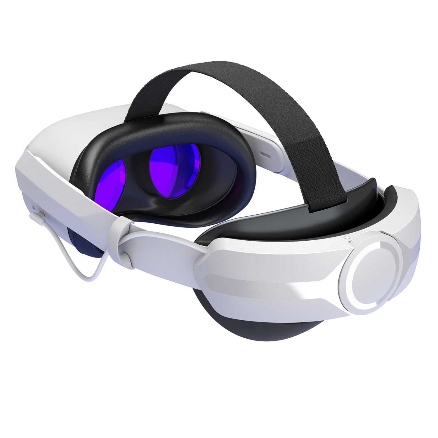 Head Strap with Battery for Meta/Oculus Quest 2, Extend Playtime & Counter Balance & Fast Charging, Adjustable Elite Strap