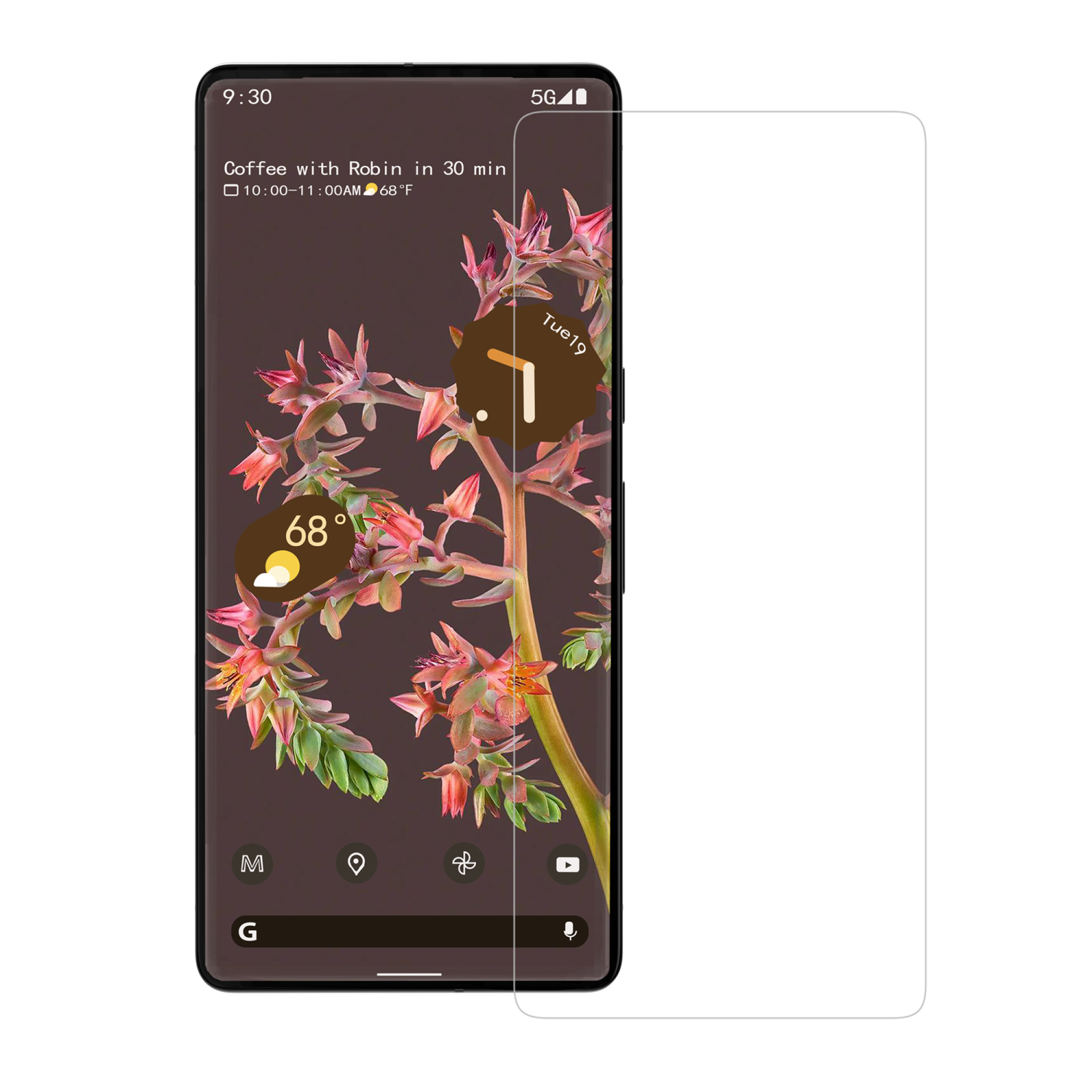 Protecteur d'écran incurvé ARMORGlass d'AXS pour Pixel 7 de Google