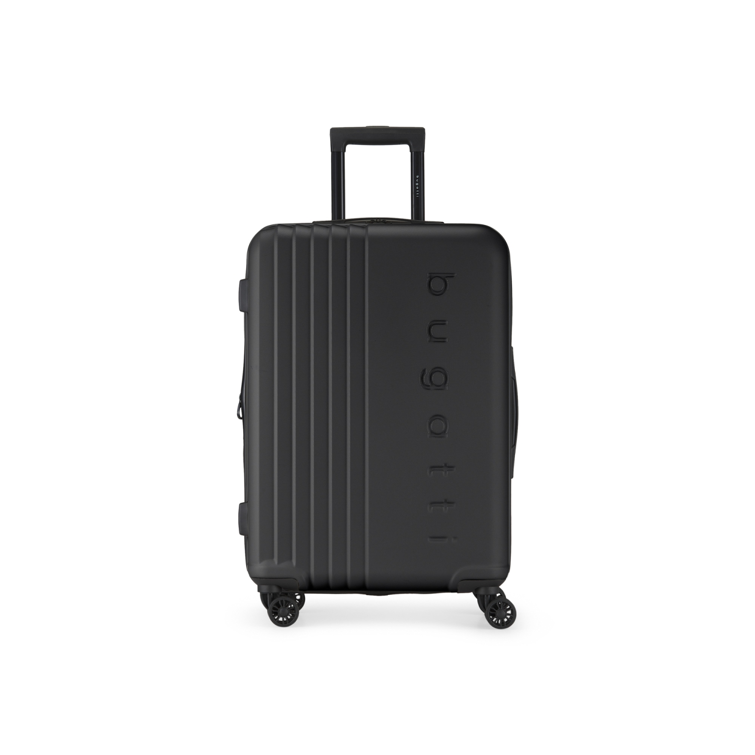 Bugatti - The Classic Hardside Medium Luggage with Expansion - Black