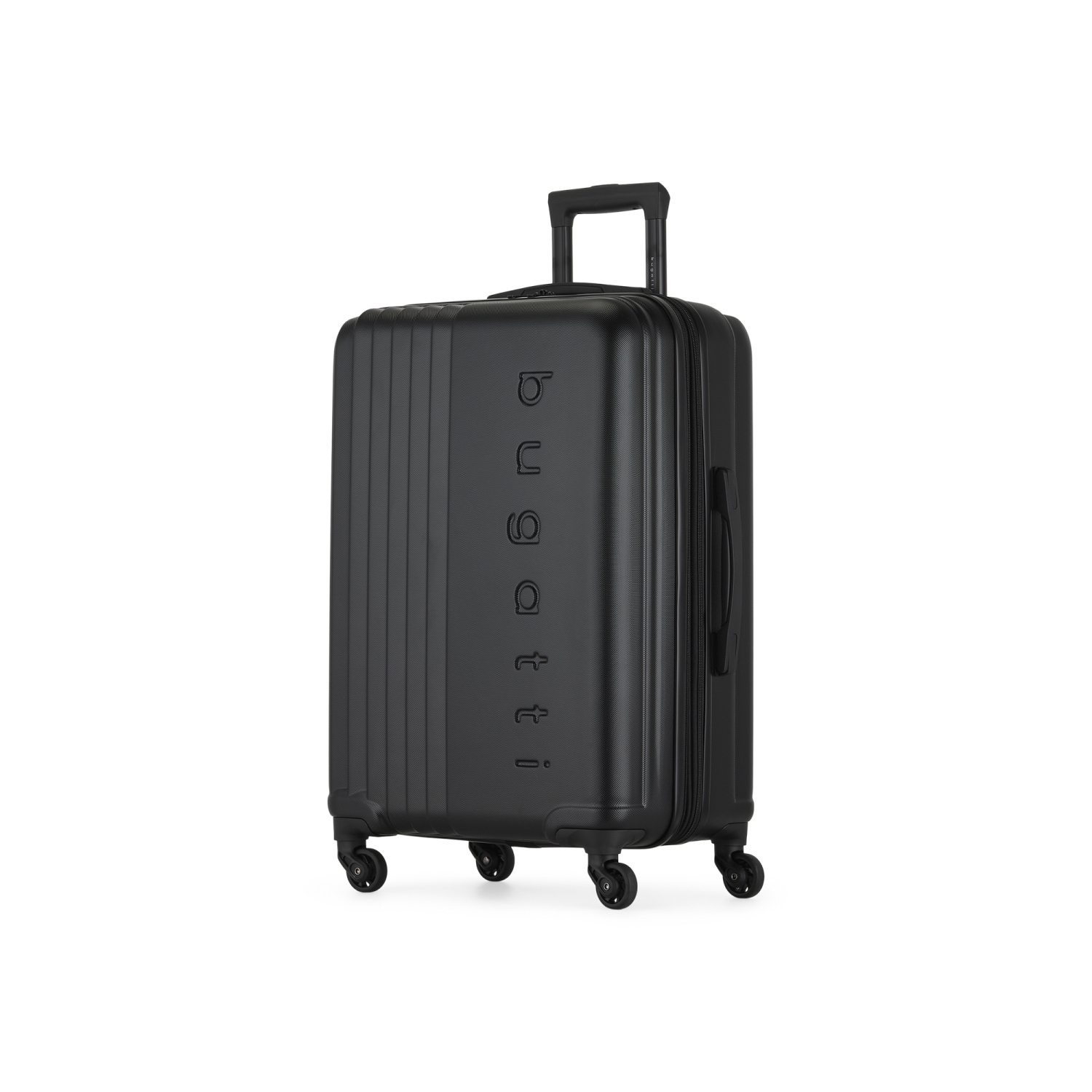 Bugatti - The Classic Hardside Medium Luggage with Expansion - Black