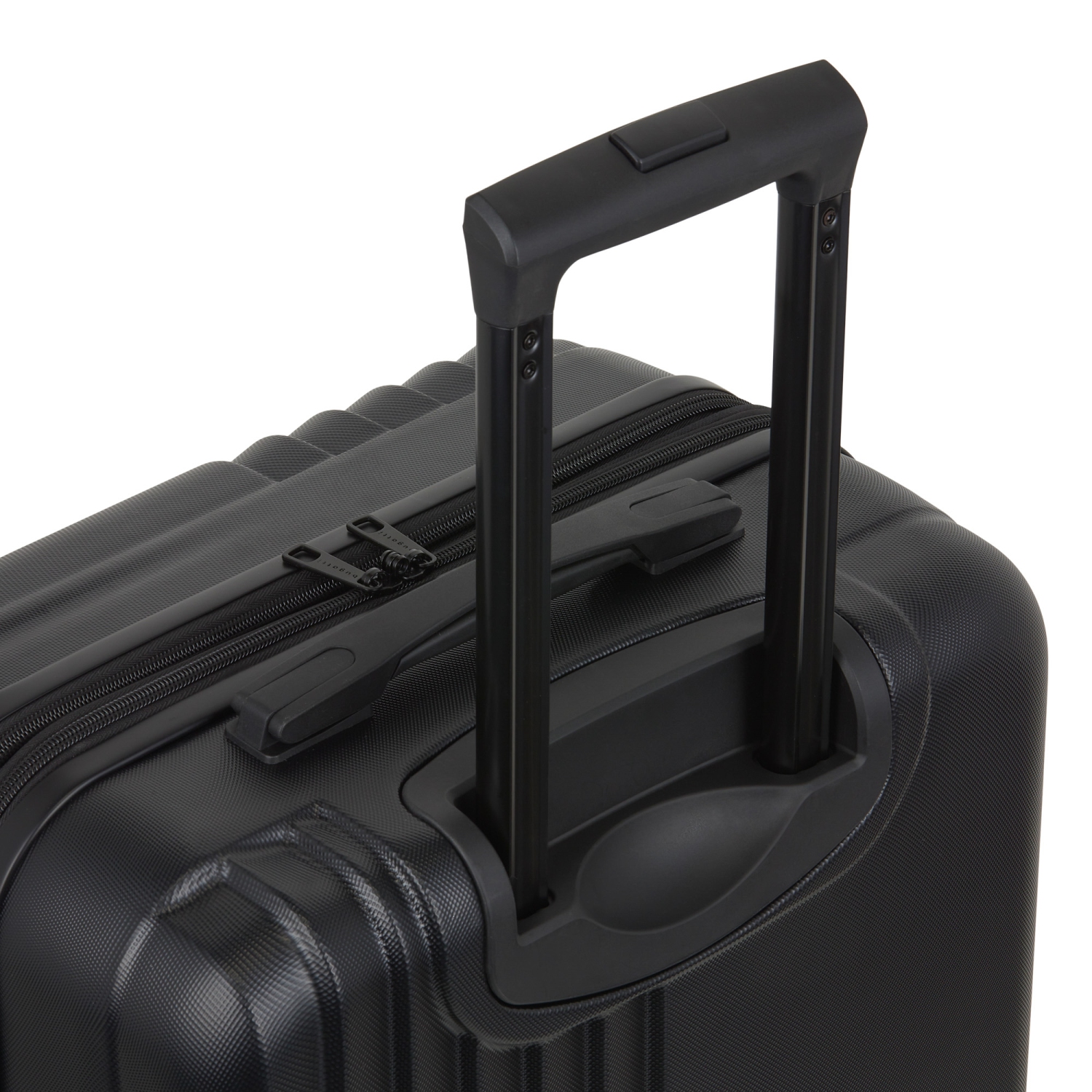 Bugatti - The Classic Hardside Medium Luggage with Expansion - Black