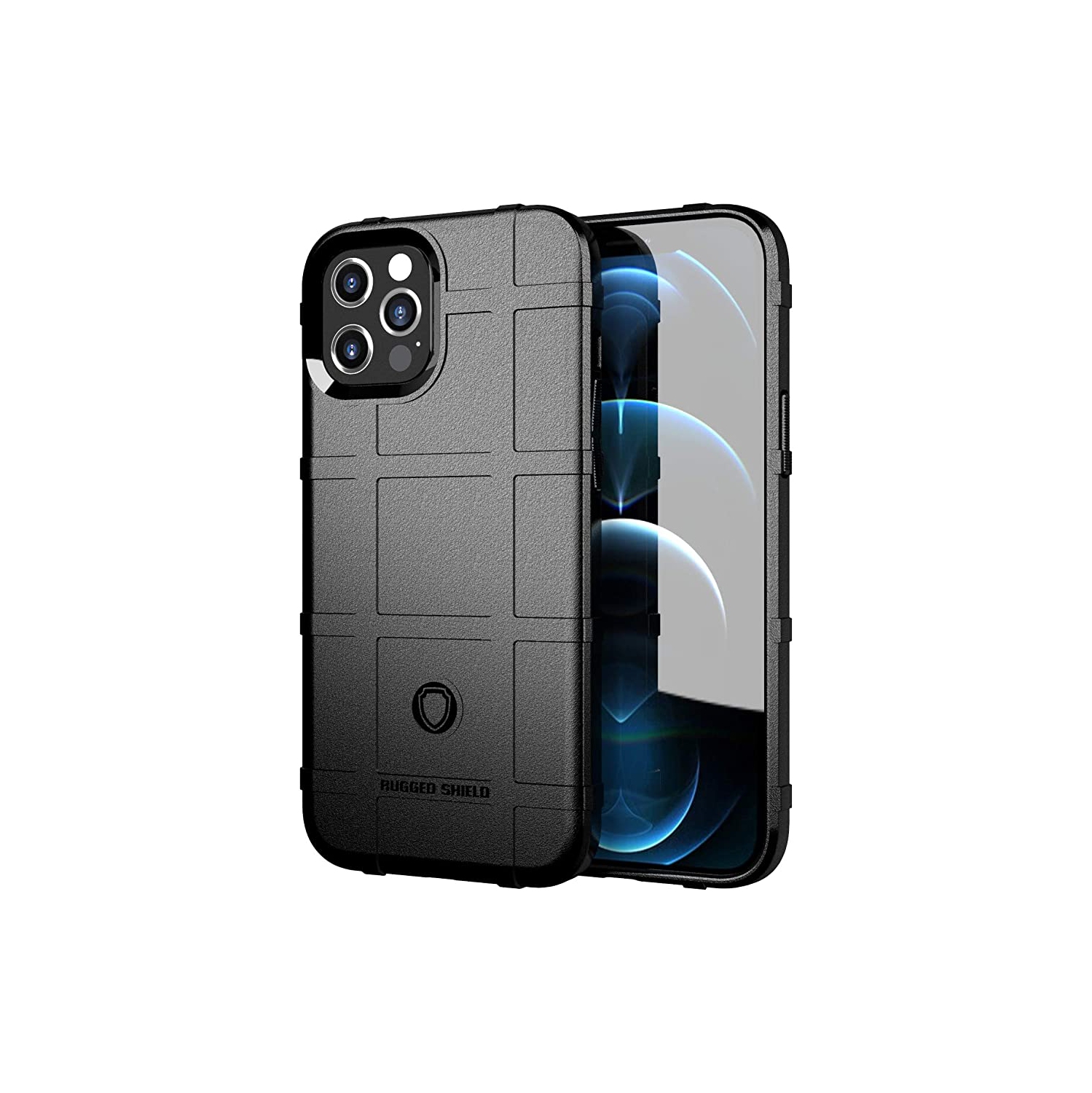 Prado Hard Back Case Rugged Shield Silicone Shockproof Cover for iPhone 13 Pro - Free Shipping