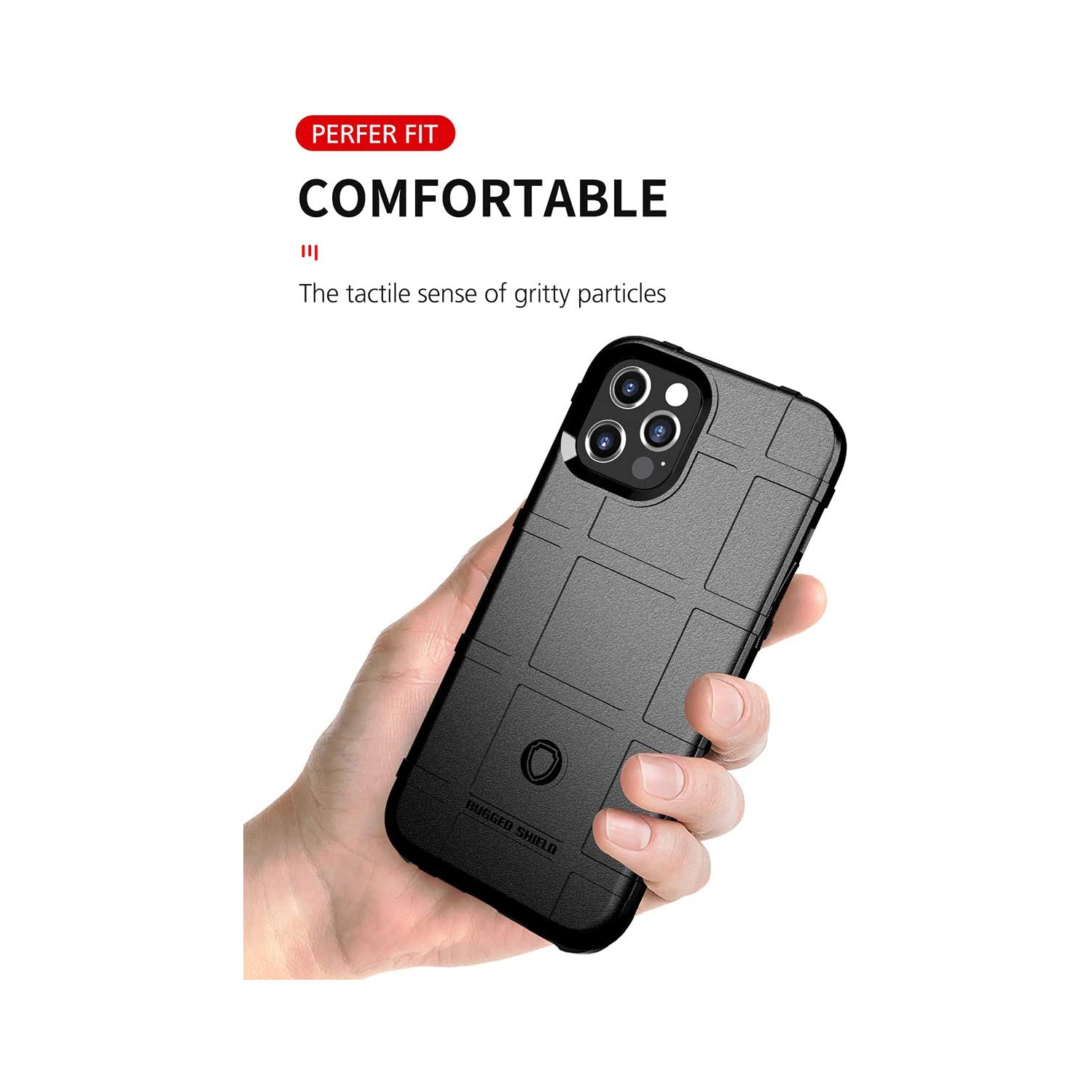 Prado Hard Back Case Rugged Shield Silicone Shockproof Cover for iPhone 13 Pro - Free Shipping