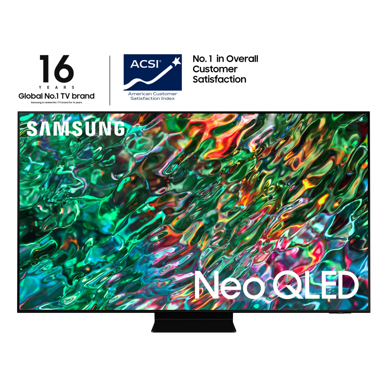 Refurbished (Good) - SAMSUNG QN55QN90B 55” CLASS QN90B NEO QLED 4K SMART TV (2022)