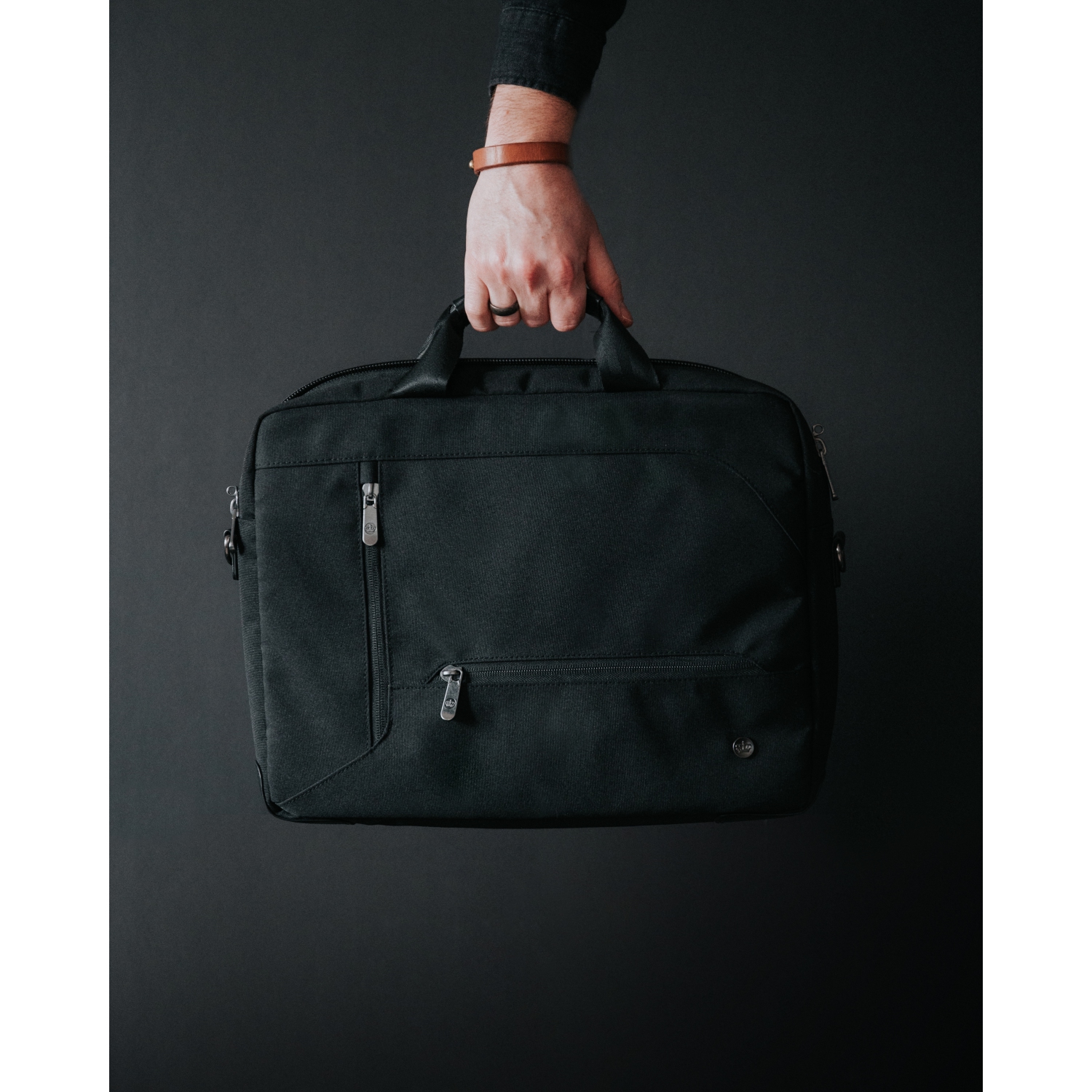 Sac griffÃ© Annex de PKG pour portable de 16 po - Noir