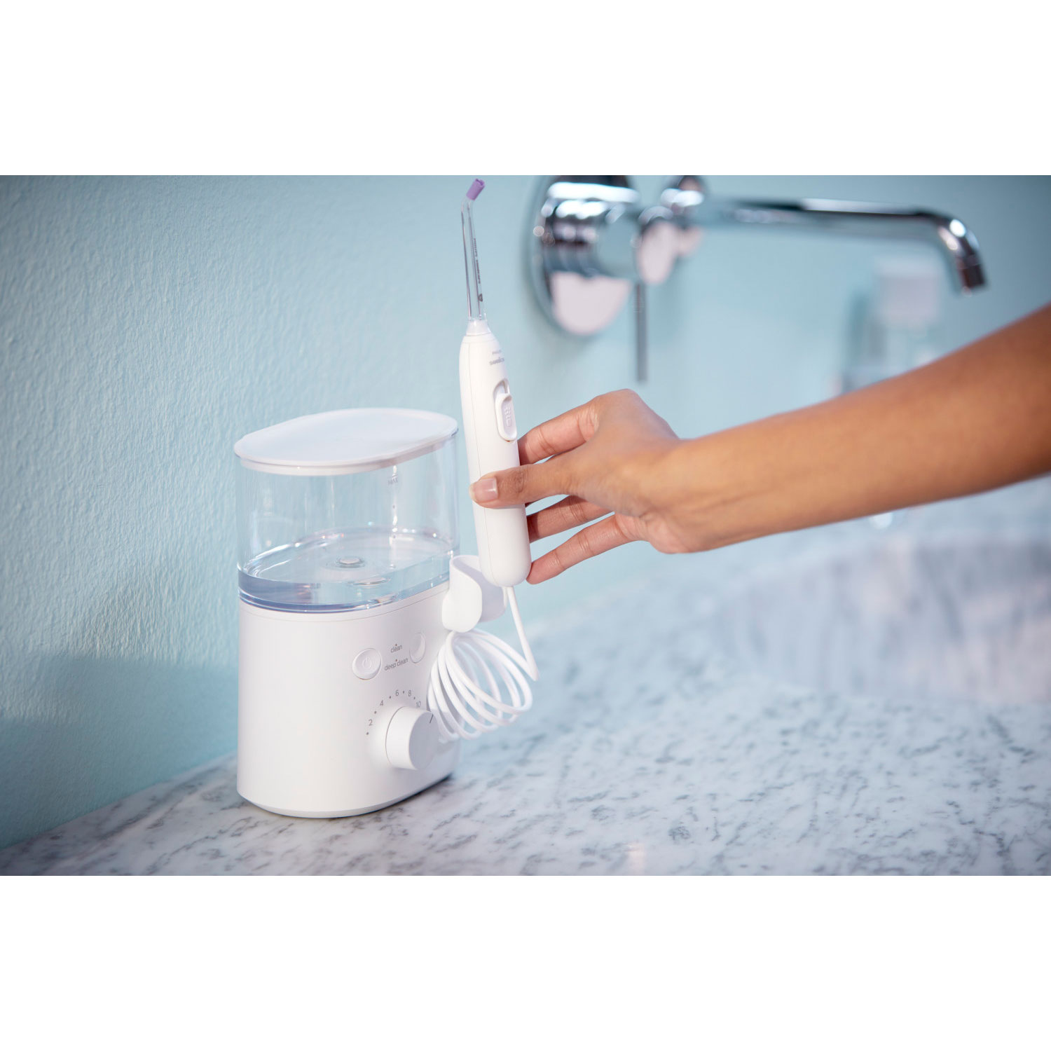 Hydropulseur Sonicare 3000 de Philips - Blanc