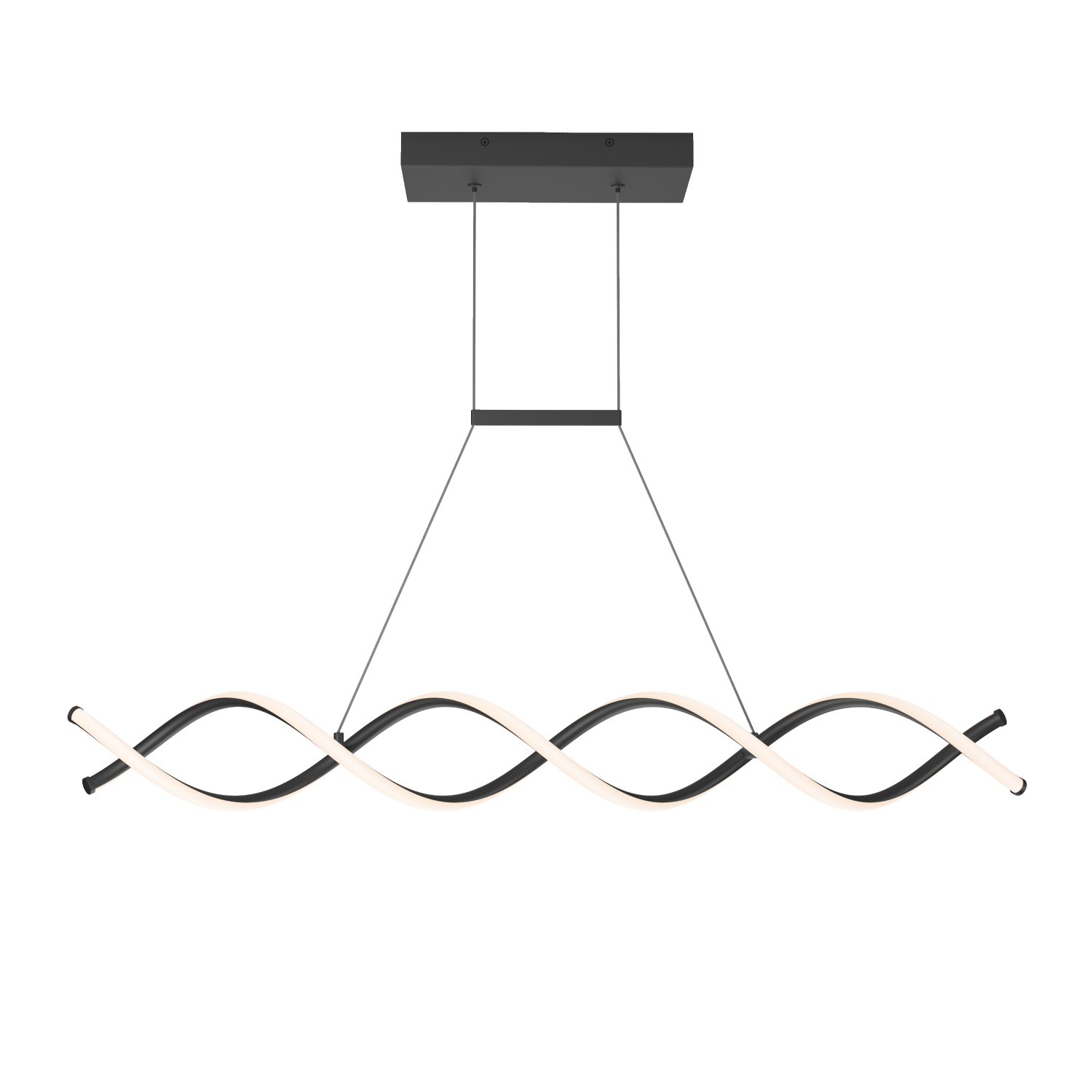 DNA Modern Pendant Light Fixture, Black