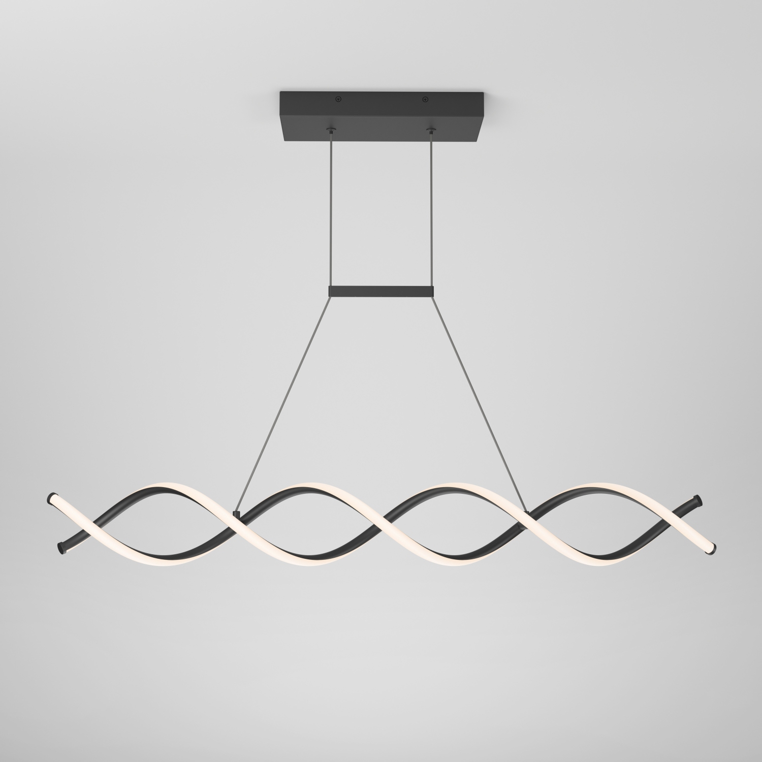DNA Modern Pendant Light Fixture, Black