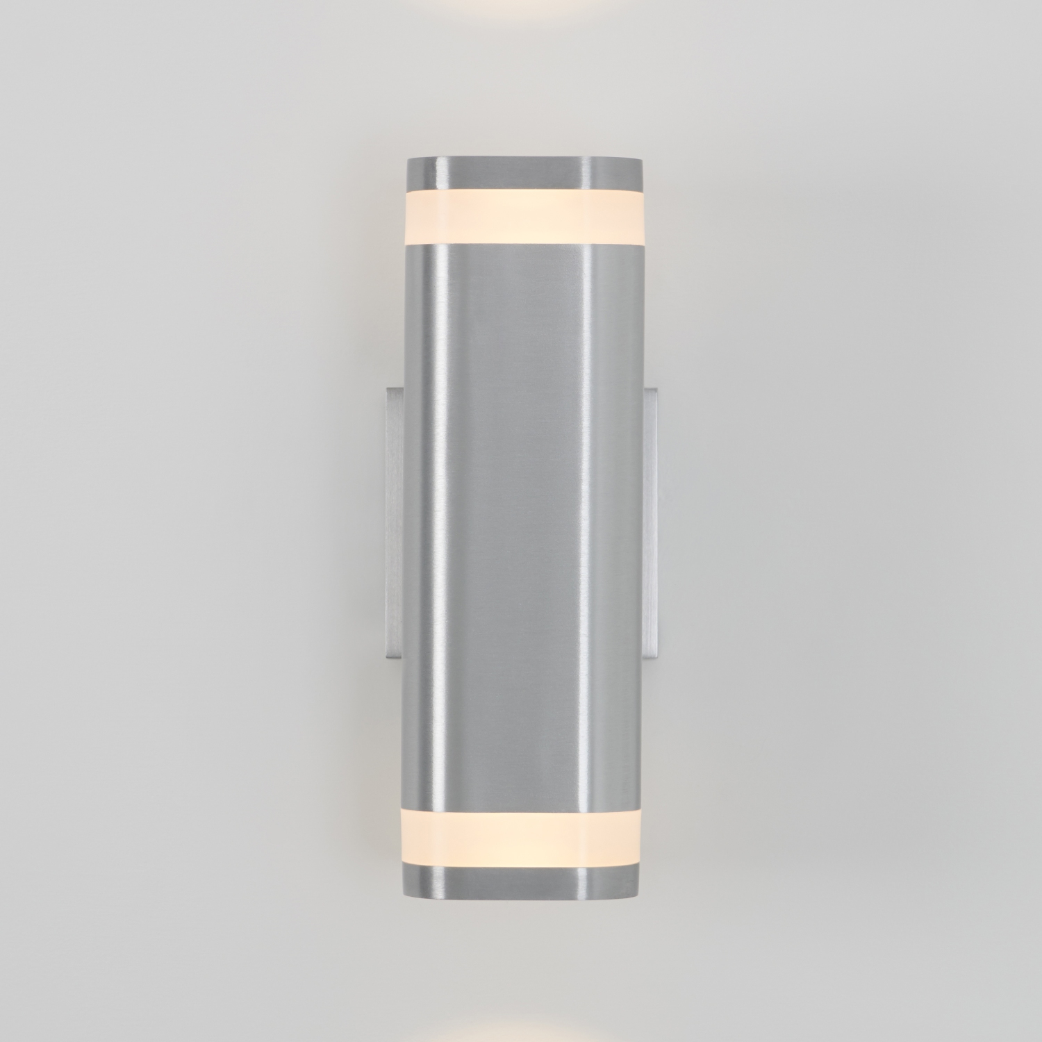 Applique murale d’extérieur moderne Mettle, argenté