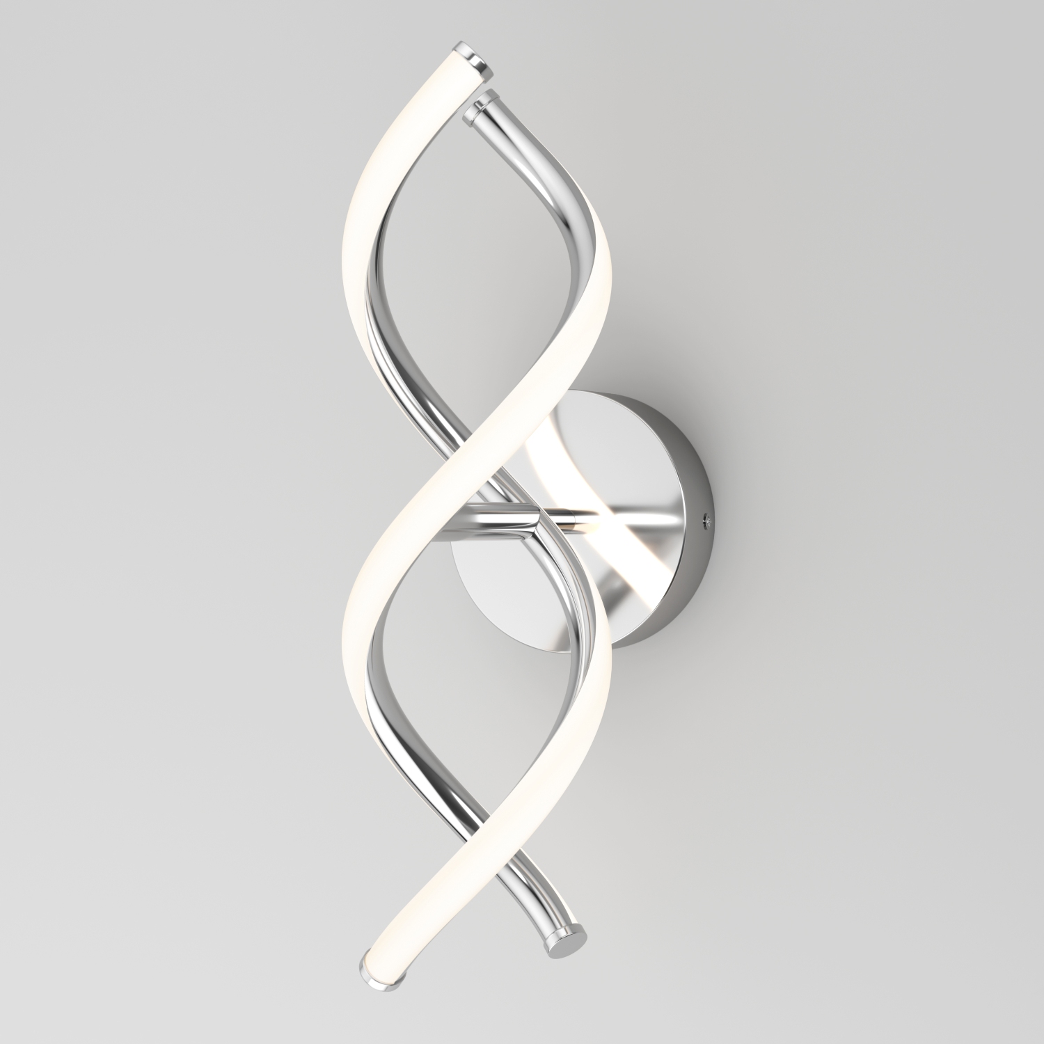 Dna Modern Sconce Light, Chrome