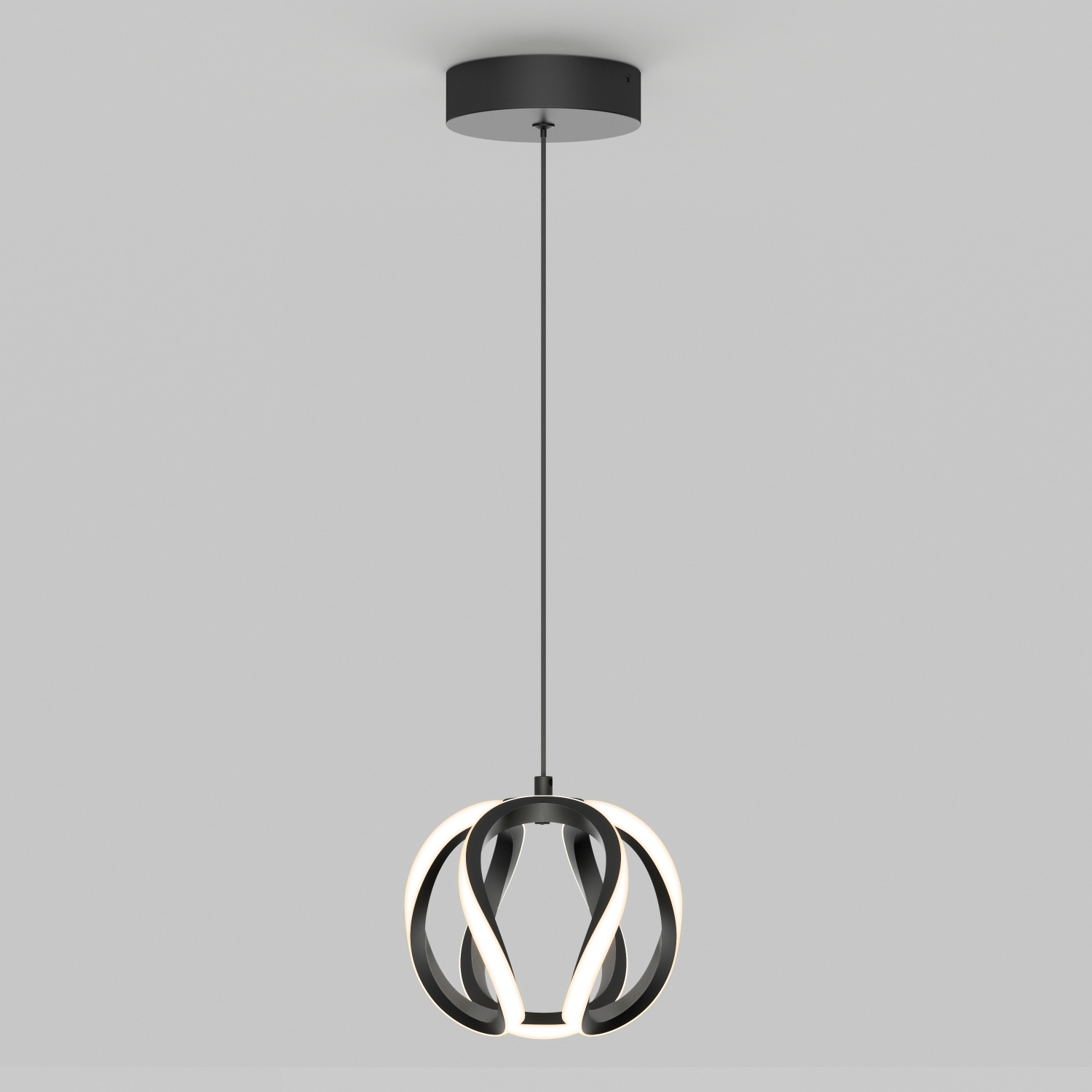 Vivaldi – Luminaire suspendu moderne, noir