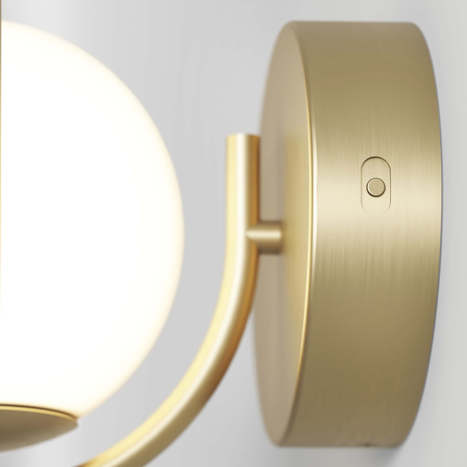 Bloom Contemporary Sconce Light, Gold
