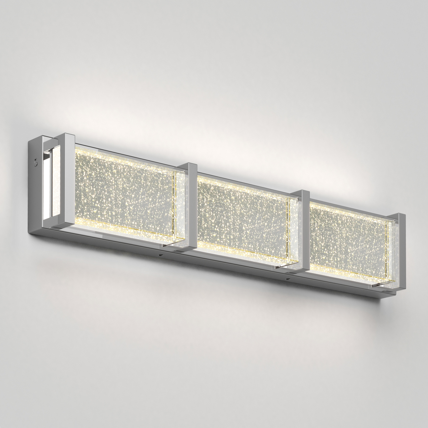 Essence Modern Vanity Light, Chrome