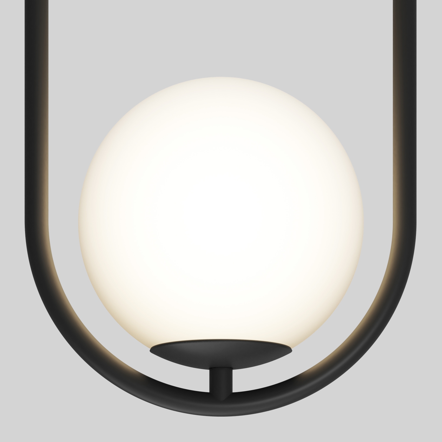 Luminaire suspendu moderne Bloom, noir