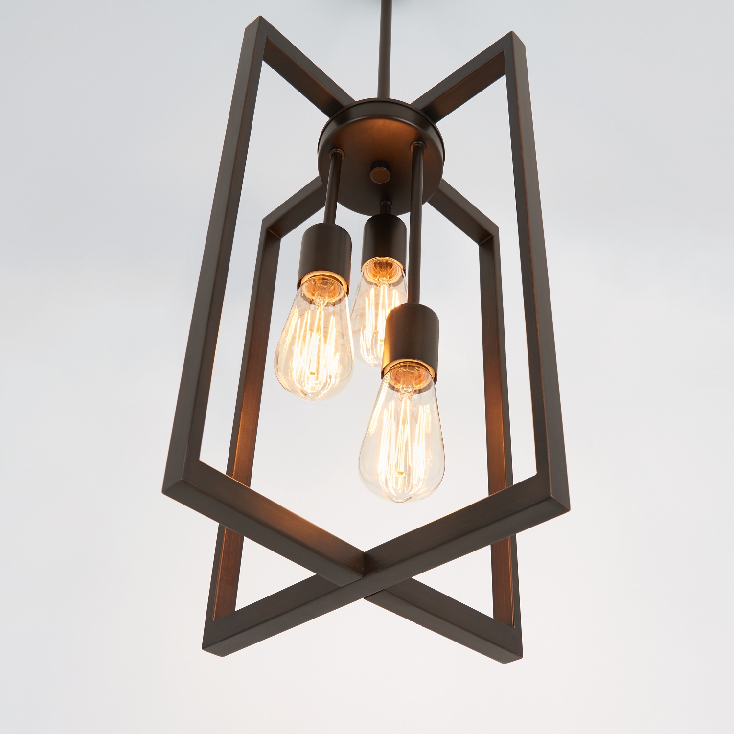 Yale Modern Chandelier, Bronze