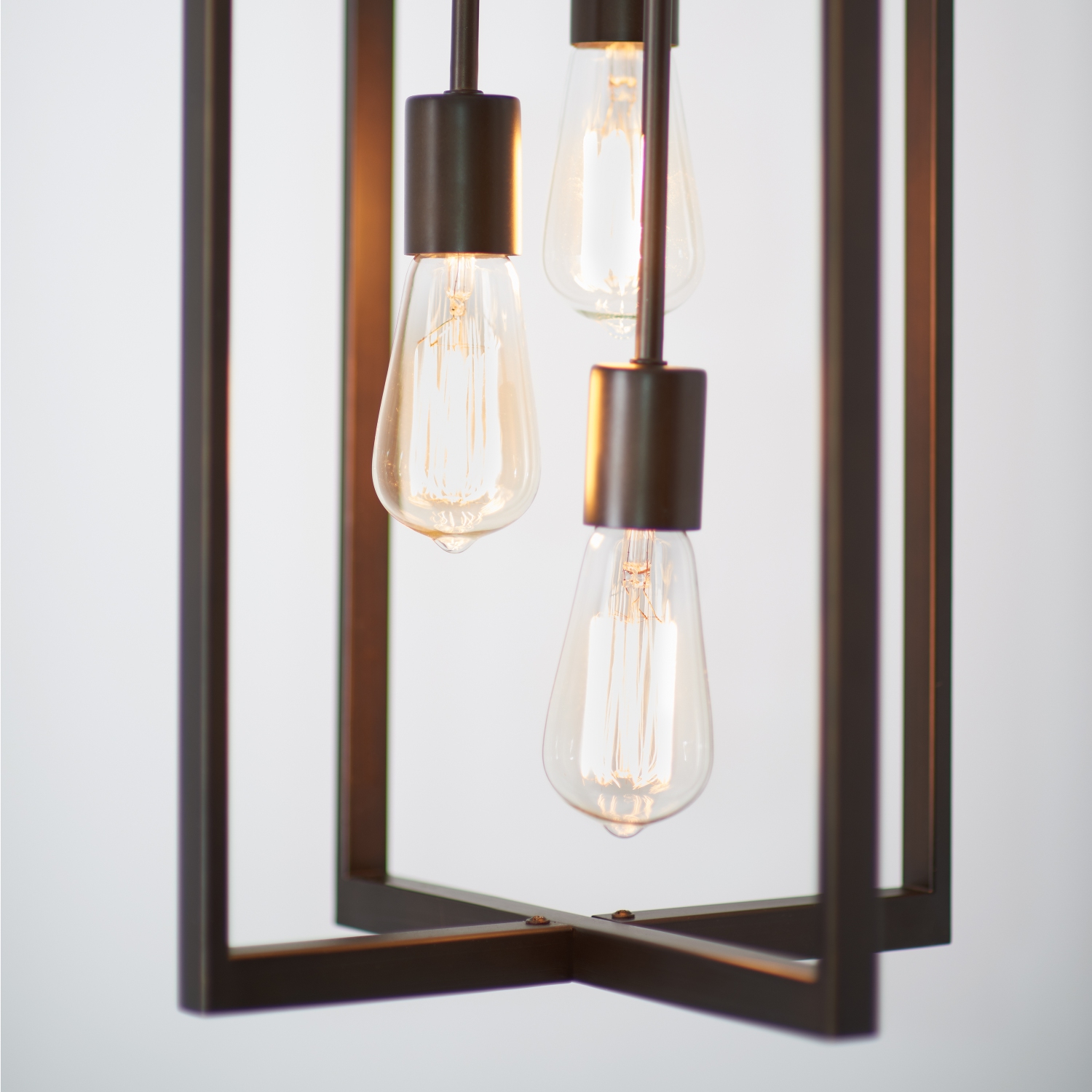 Yale Modern Chandelier, Bronze