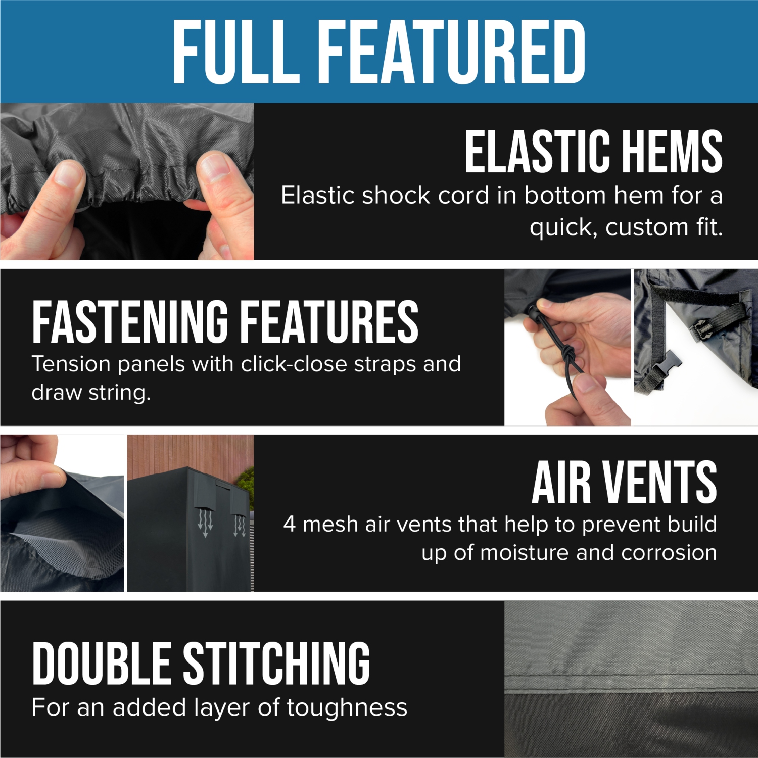 North East Harbor Air Conditioner Cover for Outside Units AC Cover for Outside Unit Waterproof Heavy Duty 600D UV Resistant Outdoor Air Conditioner