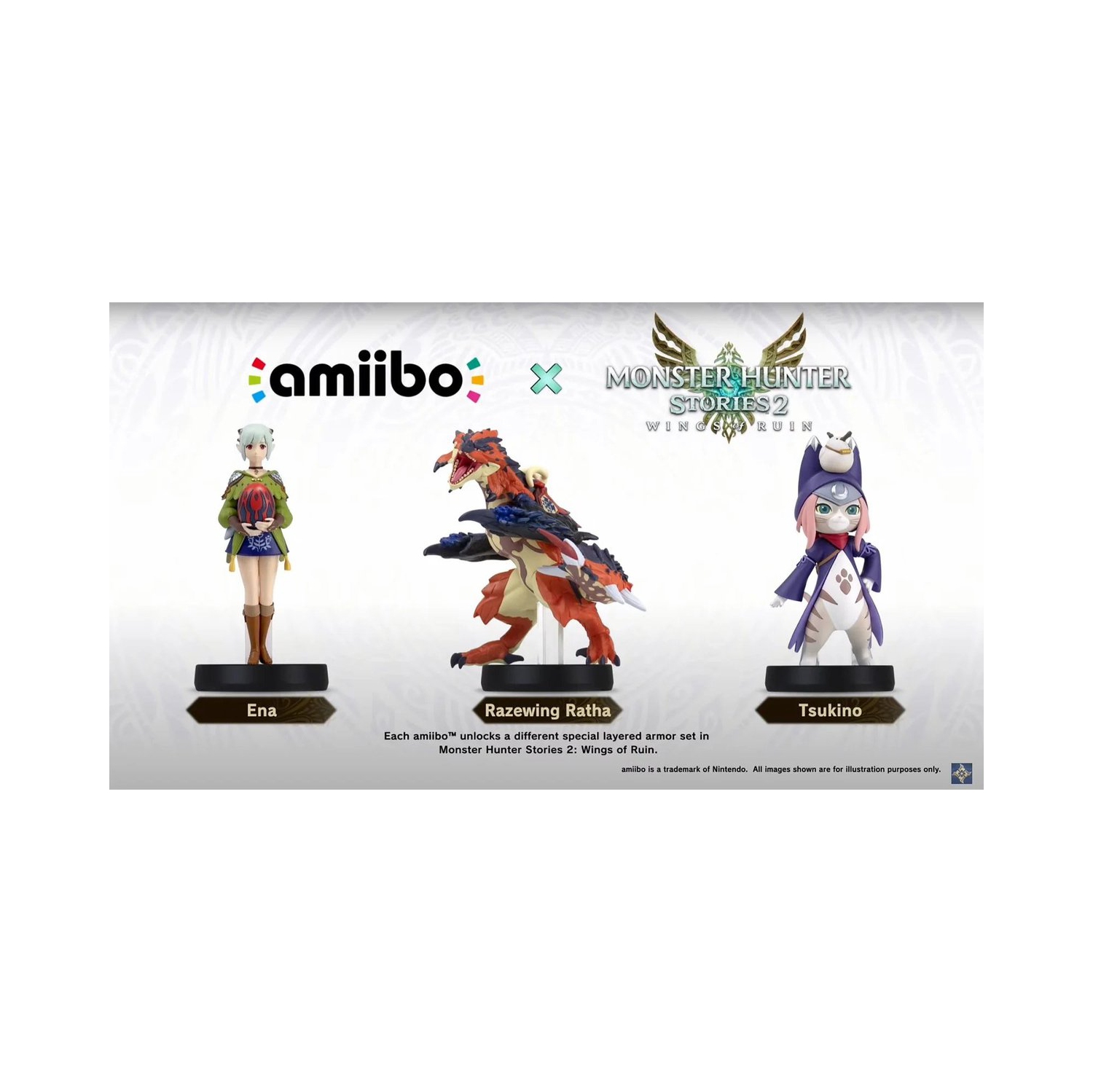 Ratha Amiibo de Razewing - Monster Hunter Stories 2: Wings of Ruin Series [Accessoires Nintendo]