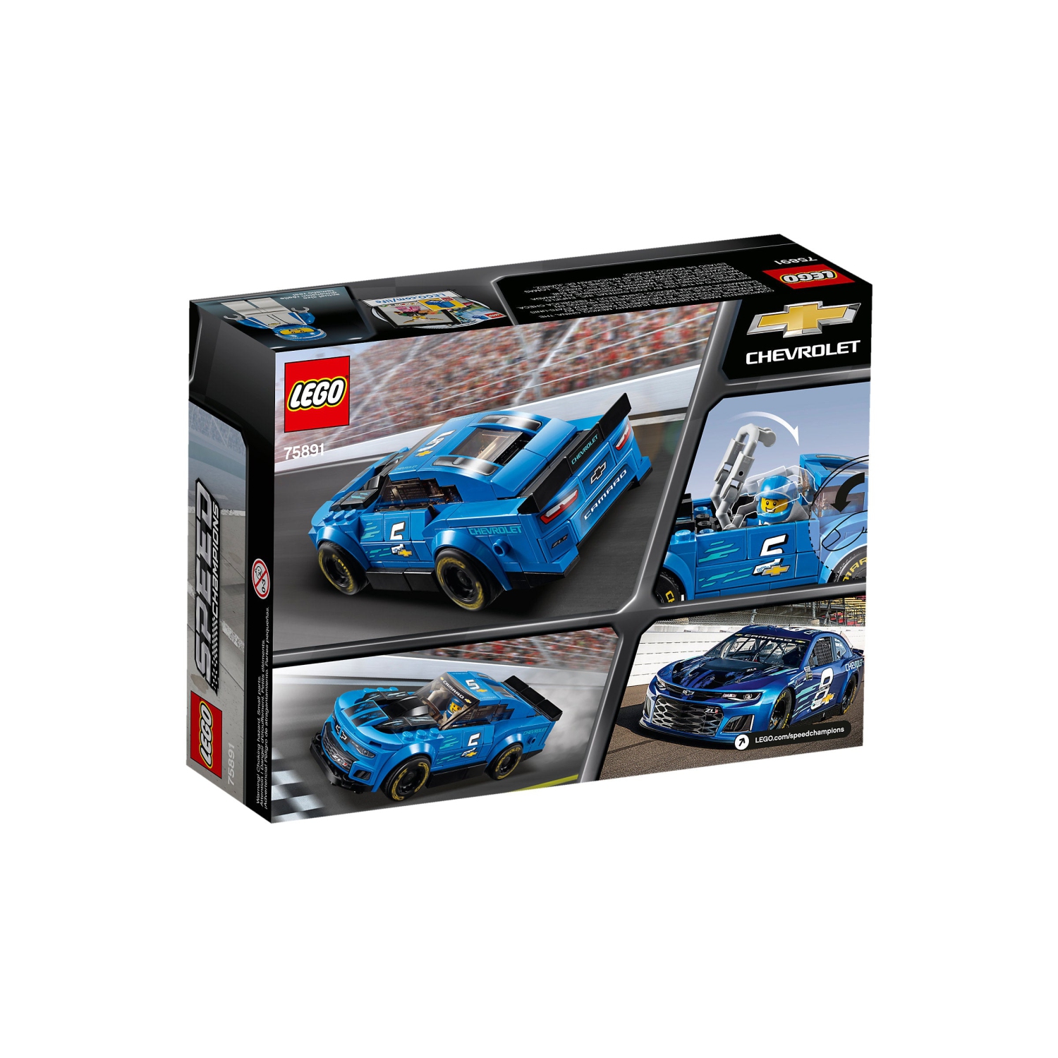LEGO Speed Champions 75891 La voiture de course Chevrolet Camaro
