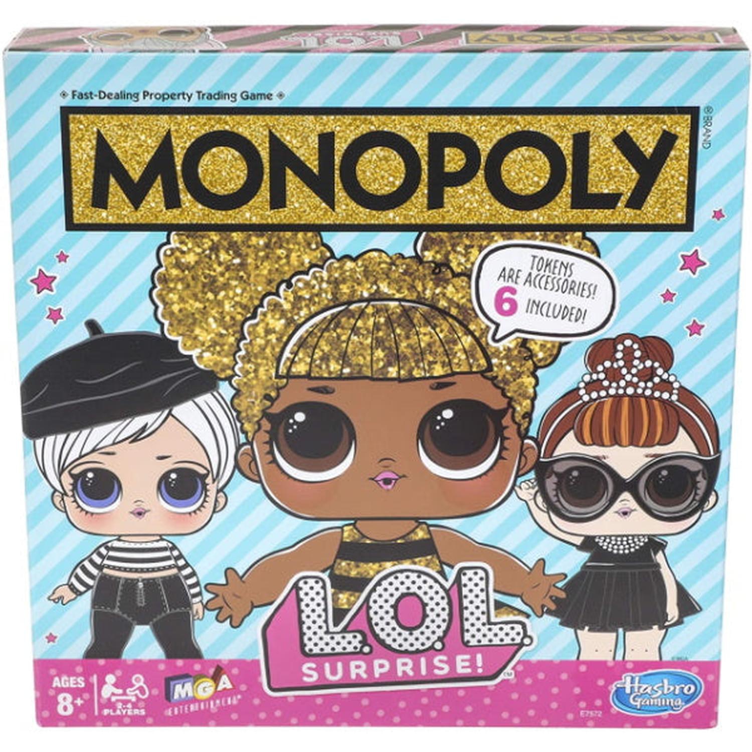 Monopoly: L.O.L. Surprise! Edition [Board Game, 2-4 Players]