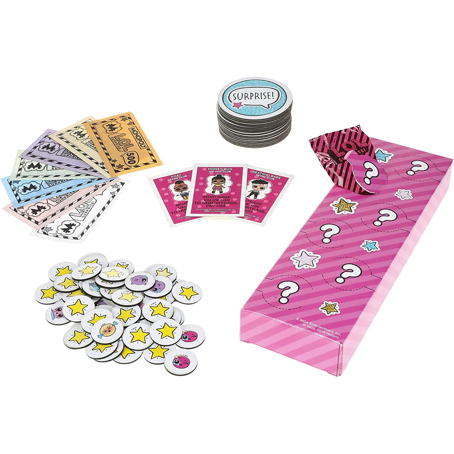 Monopoly: L.O.L. Surprise! Edition [Board Game, 2-4 Players]