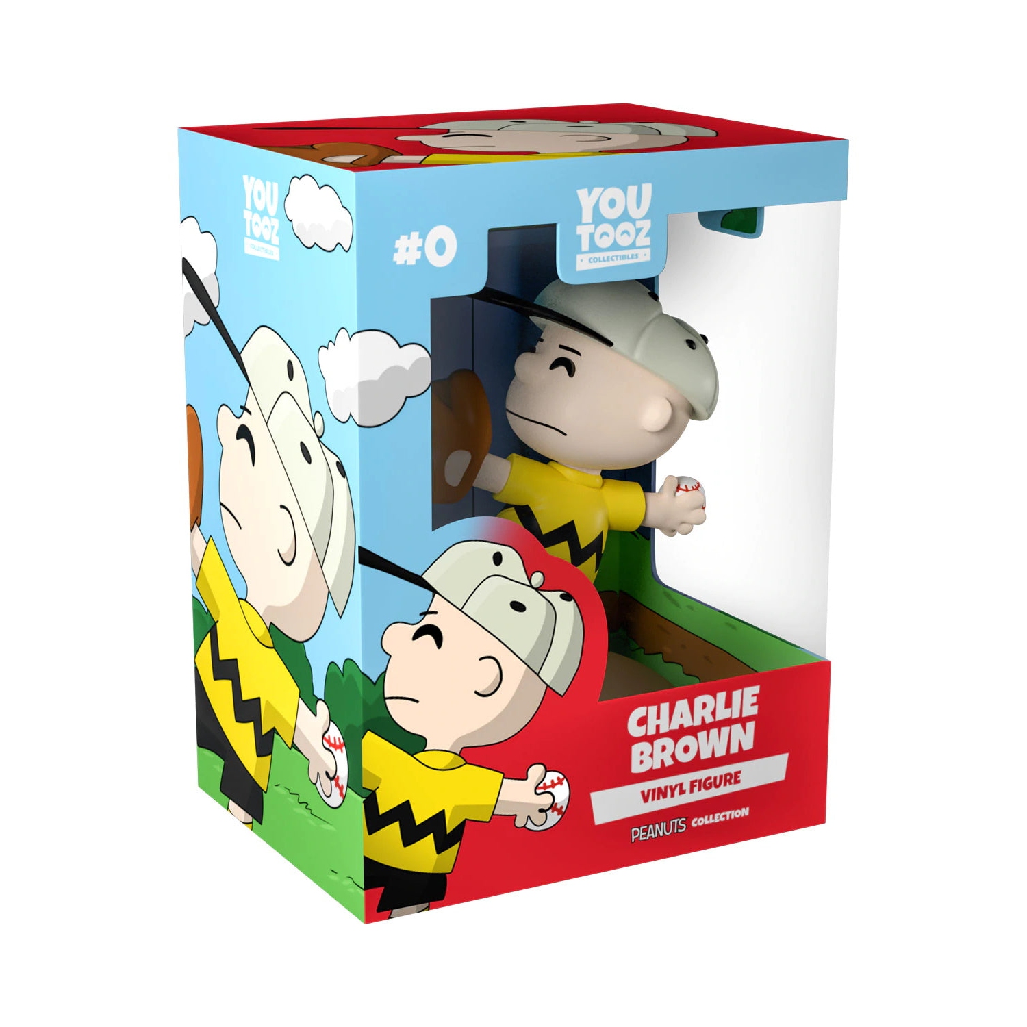 Youtooz: Peanuts Collection - Charlie Brown Vinyl Figure [Toys, Ages 15+, #0]