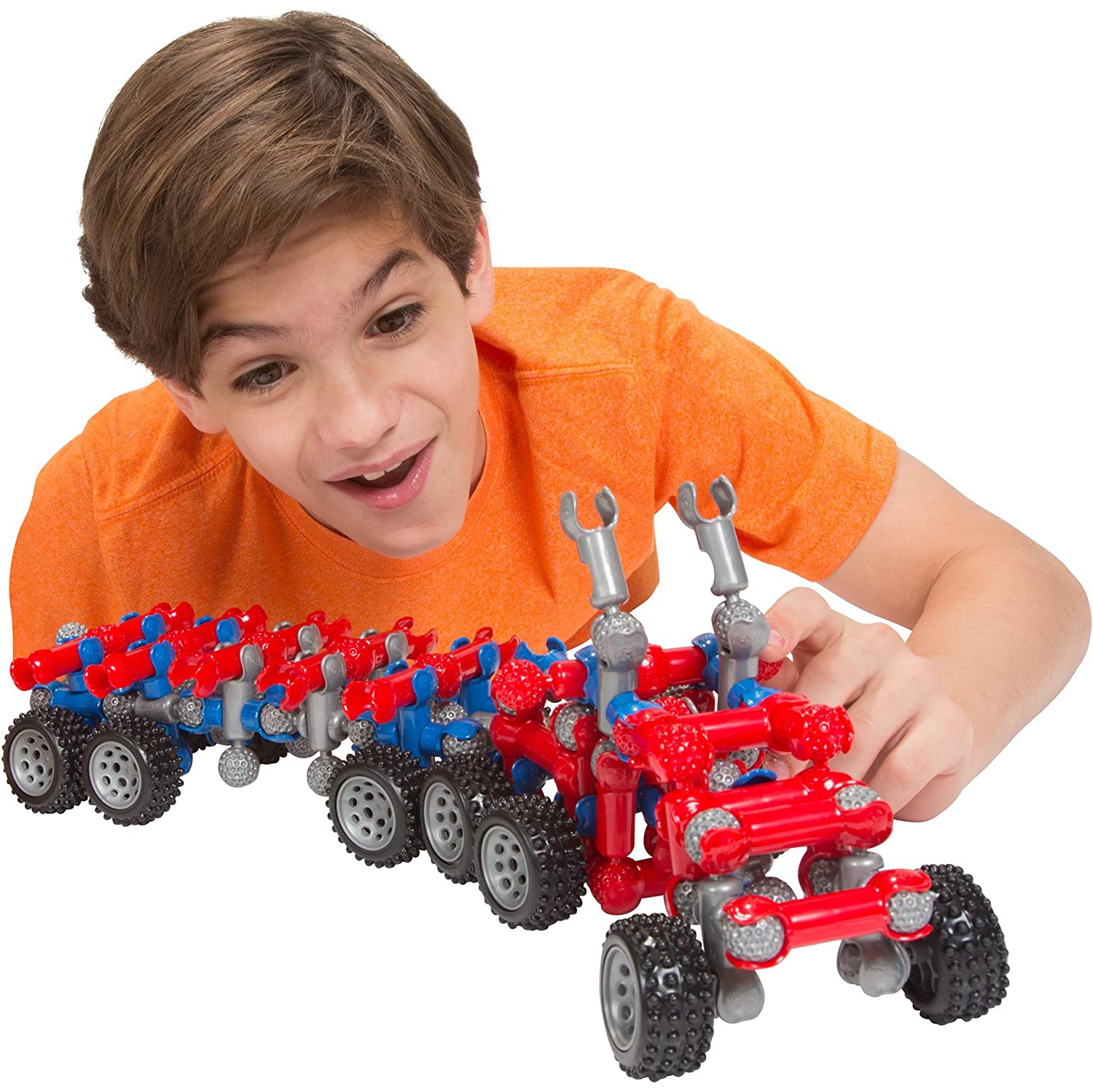 ZOOB Zoobmobile Racerz Car Designer Kit Moving Building Modeling System - 88 Pieces Construction Set