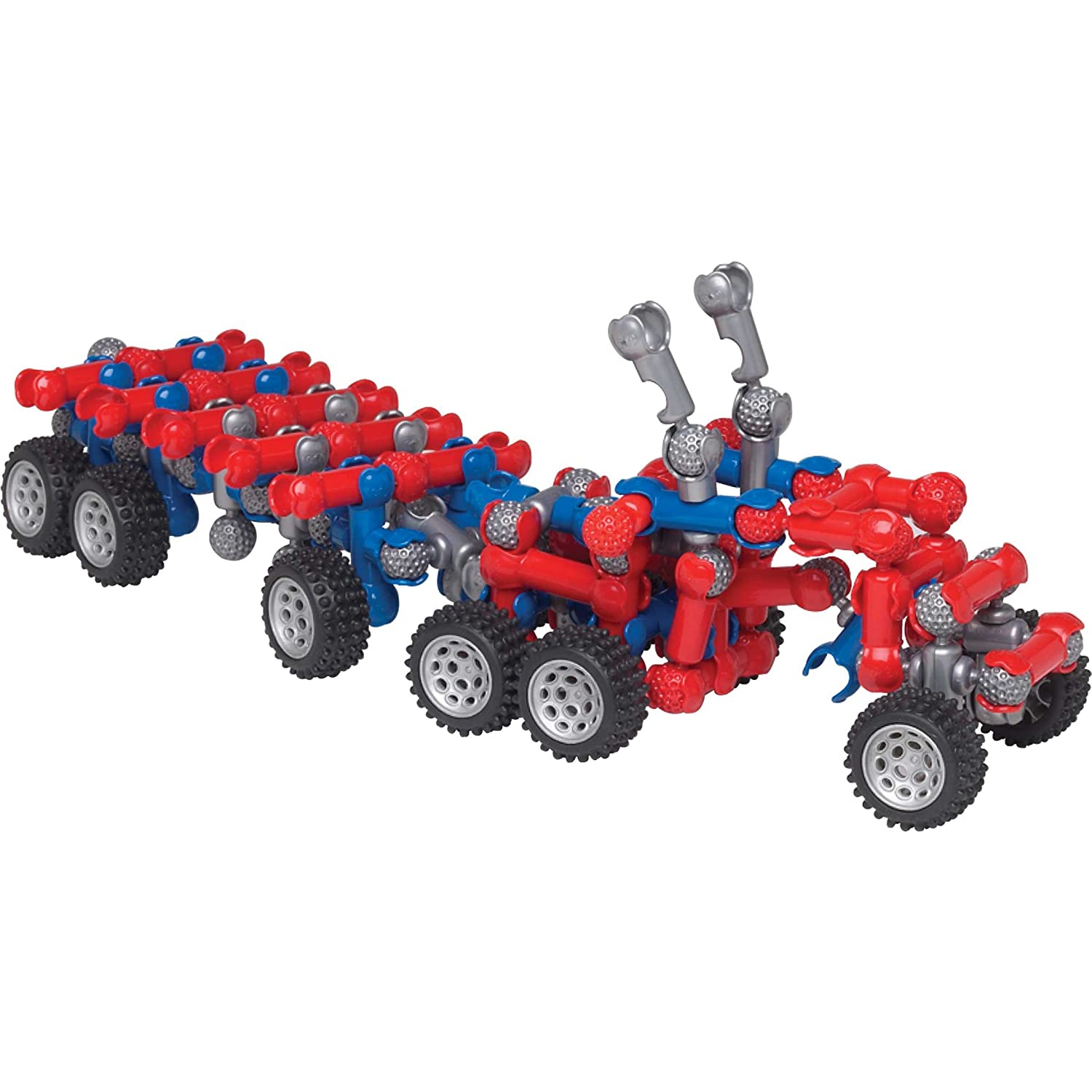 ZOOB Zoobmobile Racerz Car Designer Kit Moving Building Modeling System - 88 Pieces Construction Set