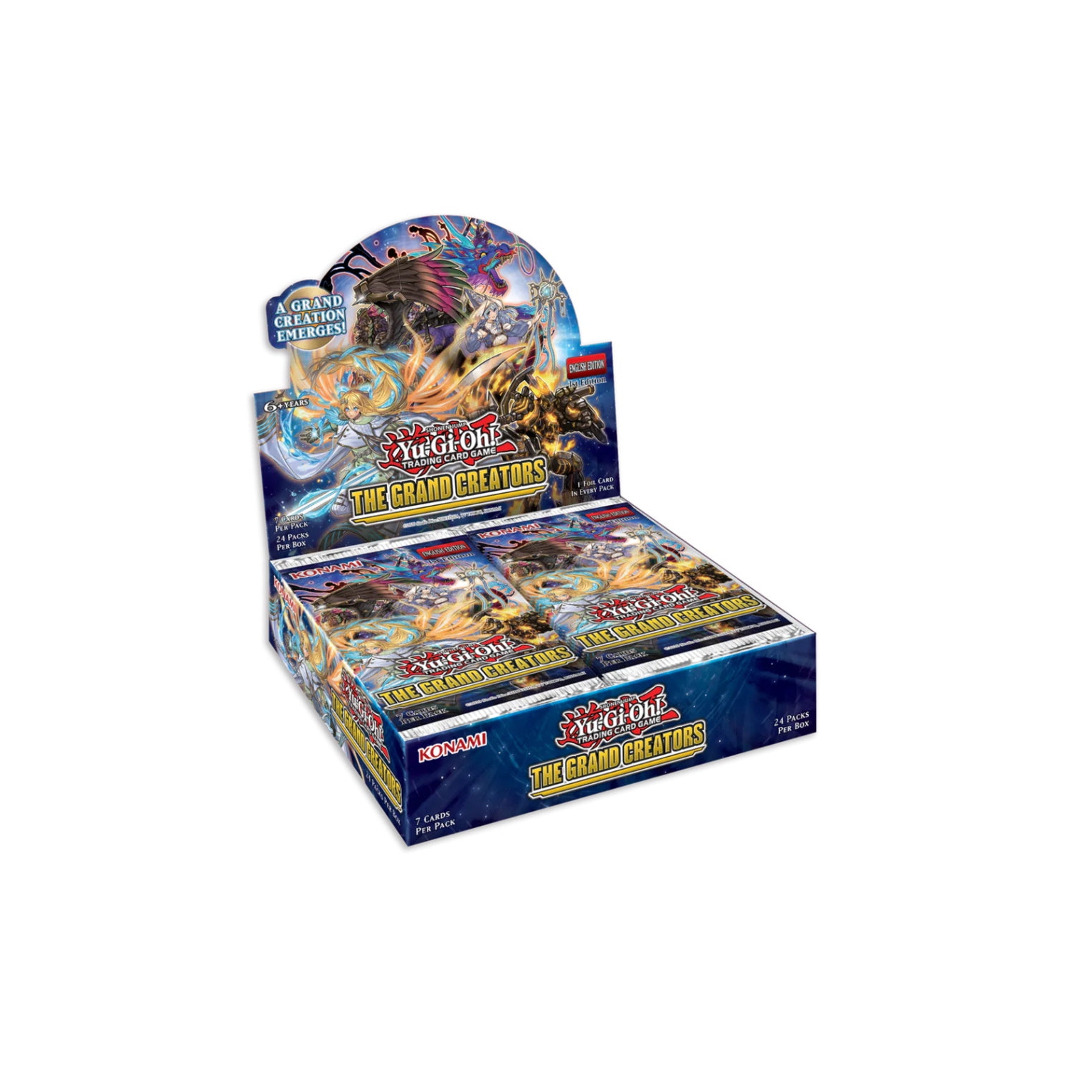 YUGIOH THE GRAND CREATORS BOOSTERS