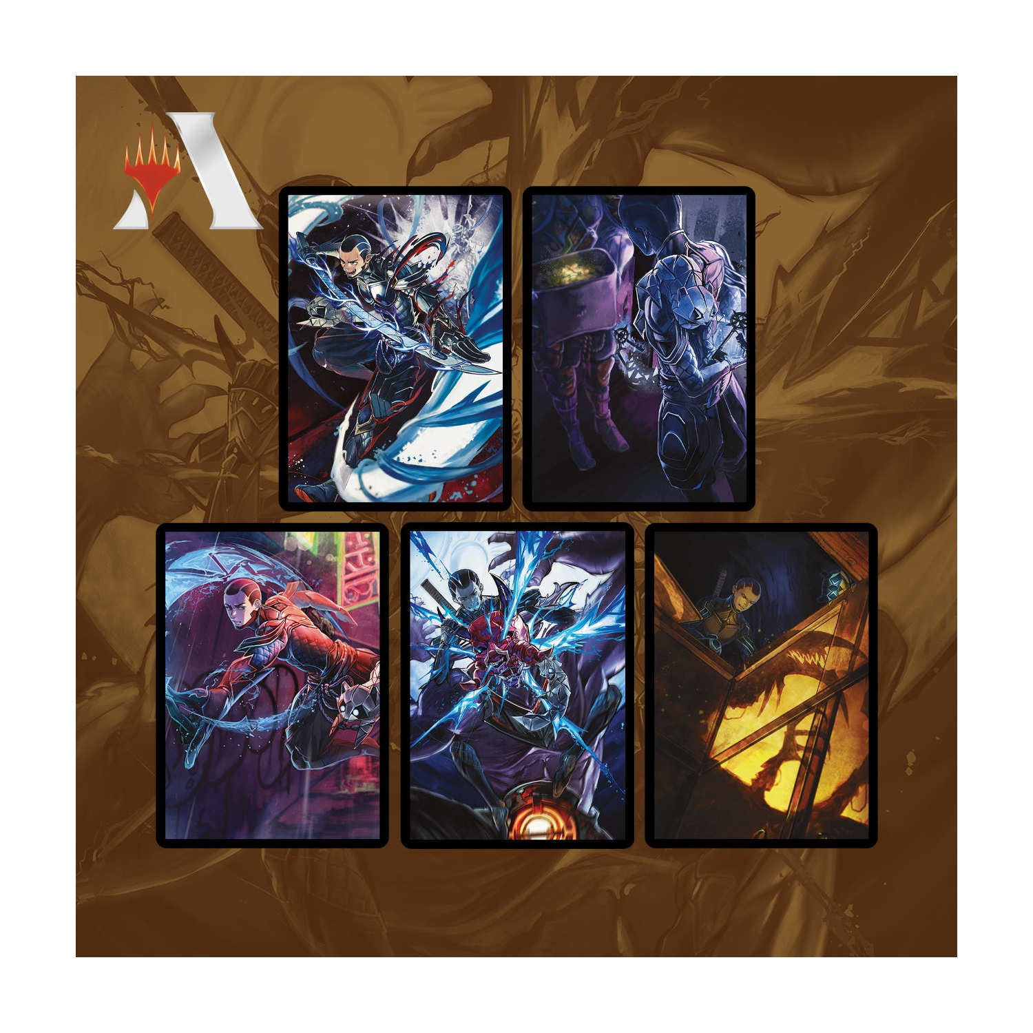 Jeu de société Magic: The Gathering TCG - Secret Lair Drop Series - Voici&nbsp;: Kaito Shizuki - Aluminium