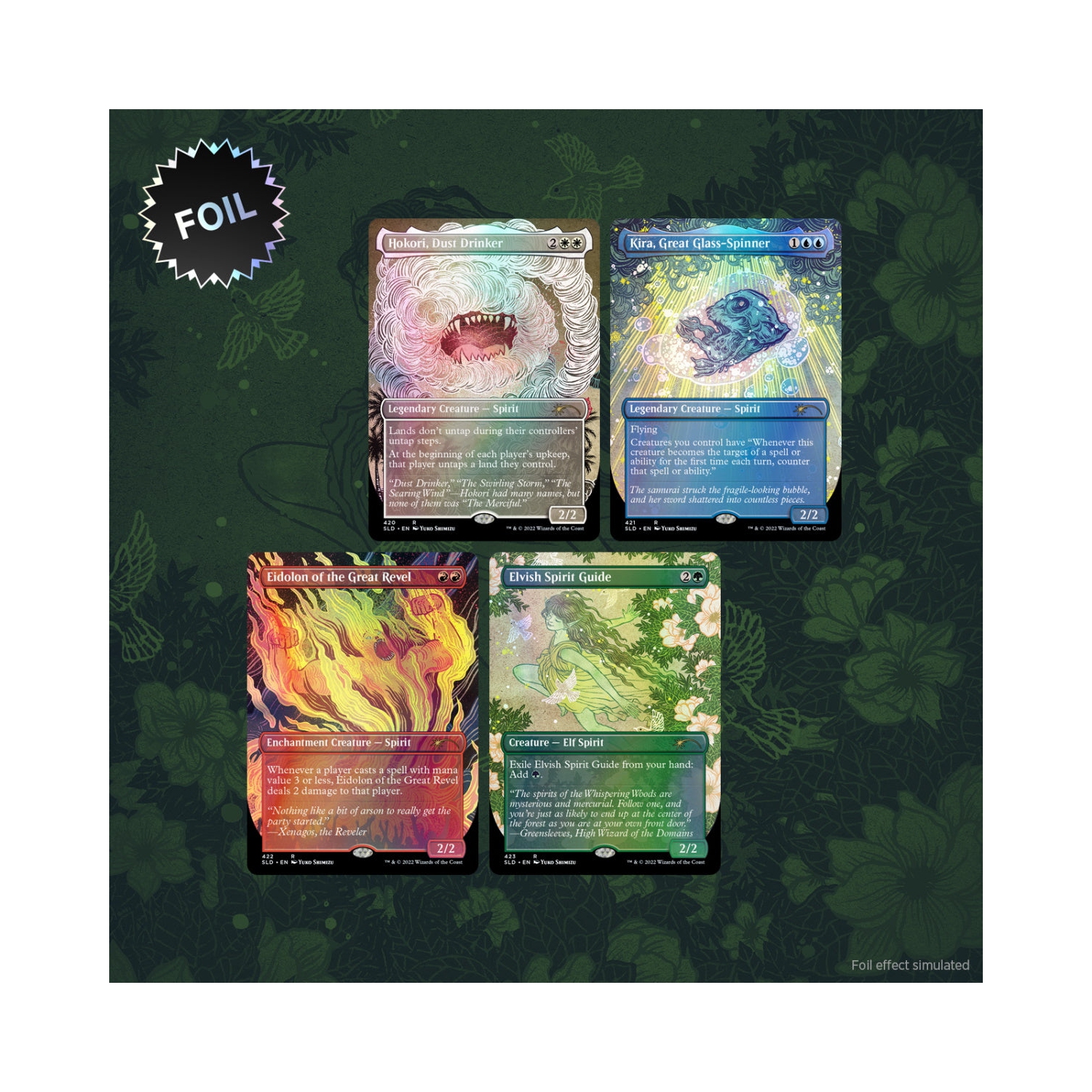 Jeu de société Magic: The Gathering TCG - Secret Lair Drop Series - Special Guest: Yuko Shimizu - Aluminium