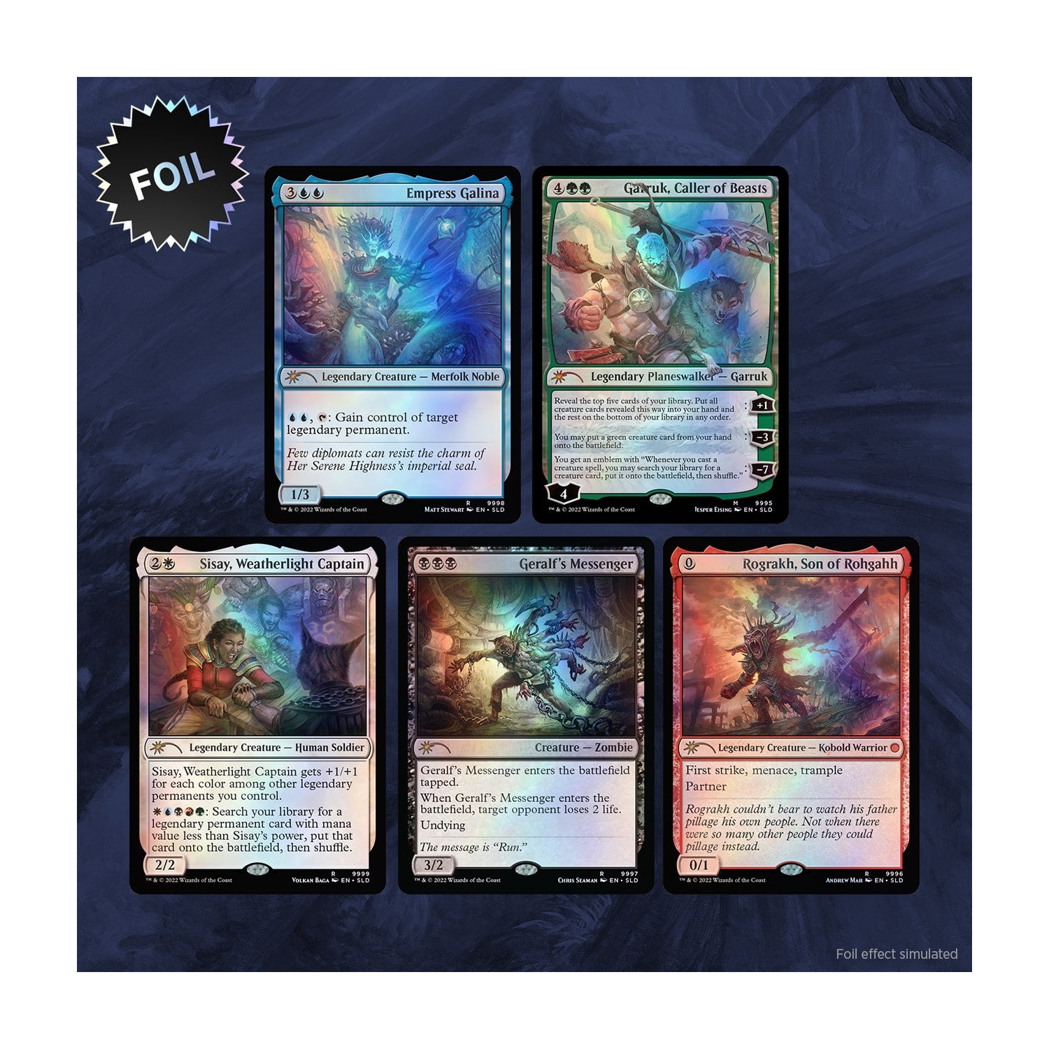 Magic: The Gathering TCG - Secret Lair Drop Series - Finally! Left-Handed Magic Cards - Foil