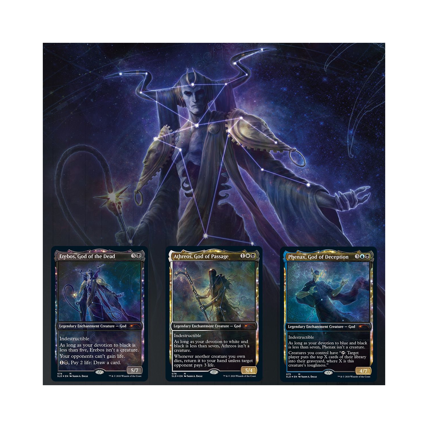 Magic: The Gathering TCG - Secret Lair Drop Series - Theros Stargazing: Volume III - Erebos