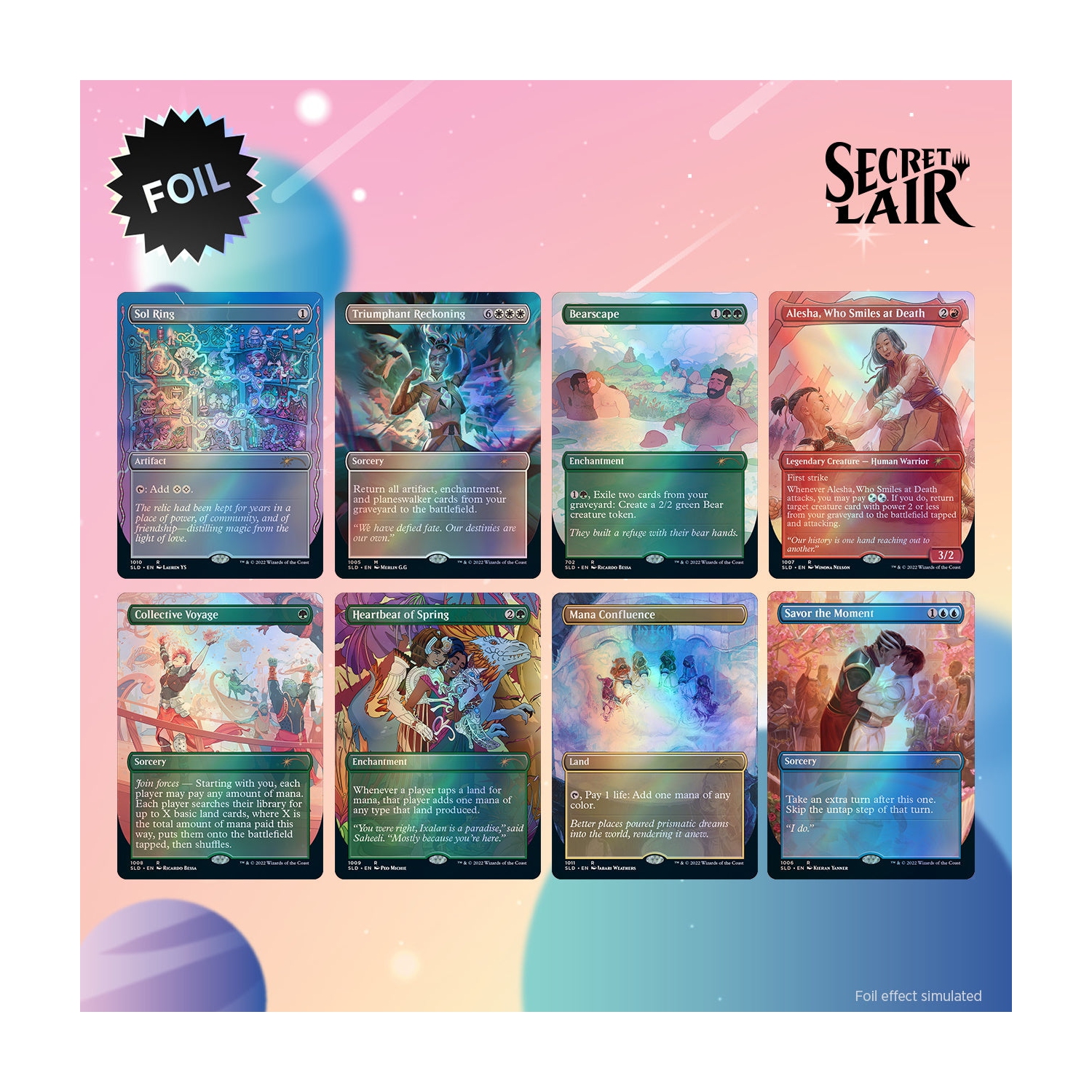 Magic: The Gathering TCG - Secret Lair Drop Series - Pride Across the Multiverse - Foil