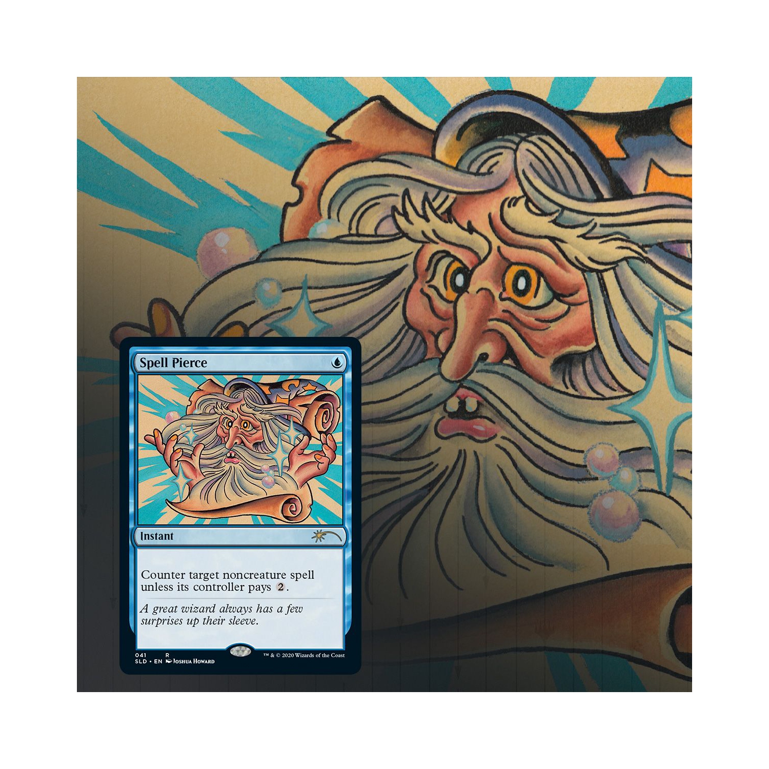 Jeu de société Magic: The Gathering TCG - Secret Lair Drop Series - Housses complètes : Le paquet Tattoo