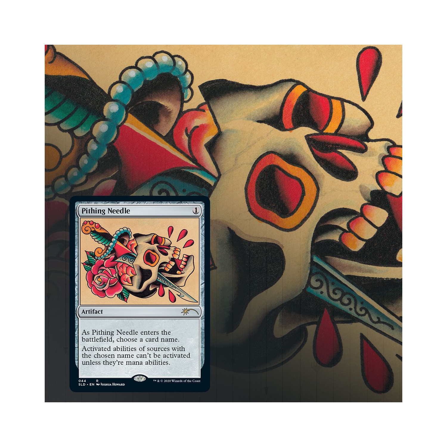 Jeu de société Magic: The Gathering TCG - Secret Lair Drop Series - Housses complètes : Le paquet Tattoo