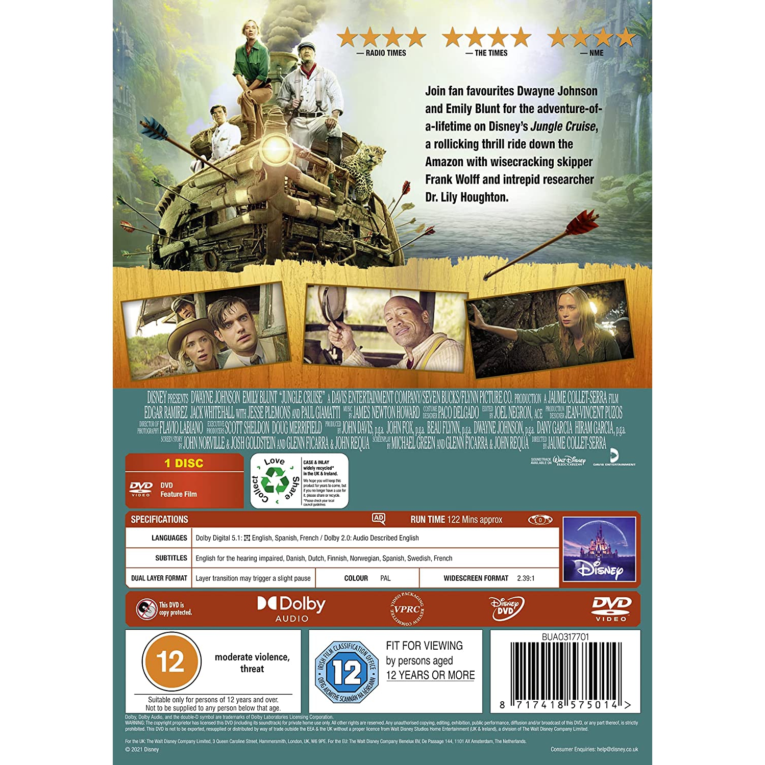 La croisière dans la jungle de Disney [DVD]