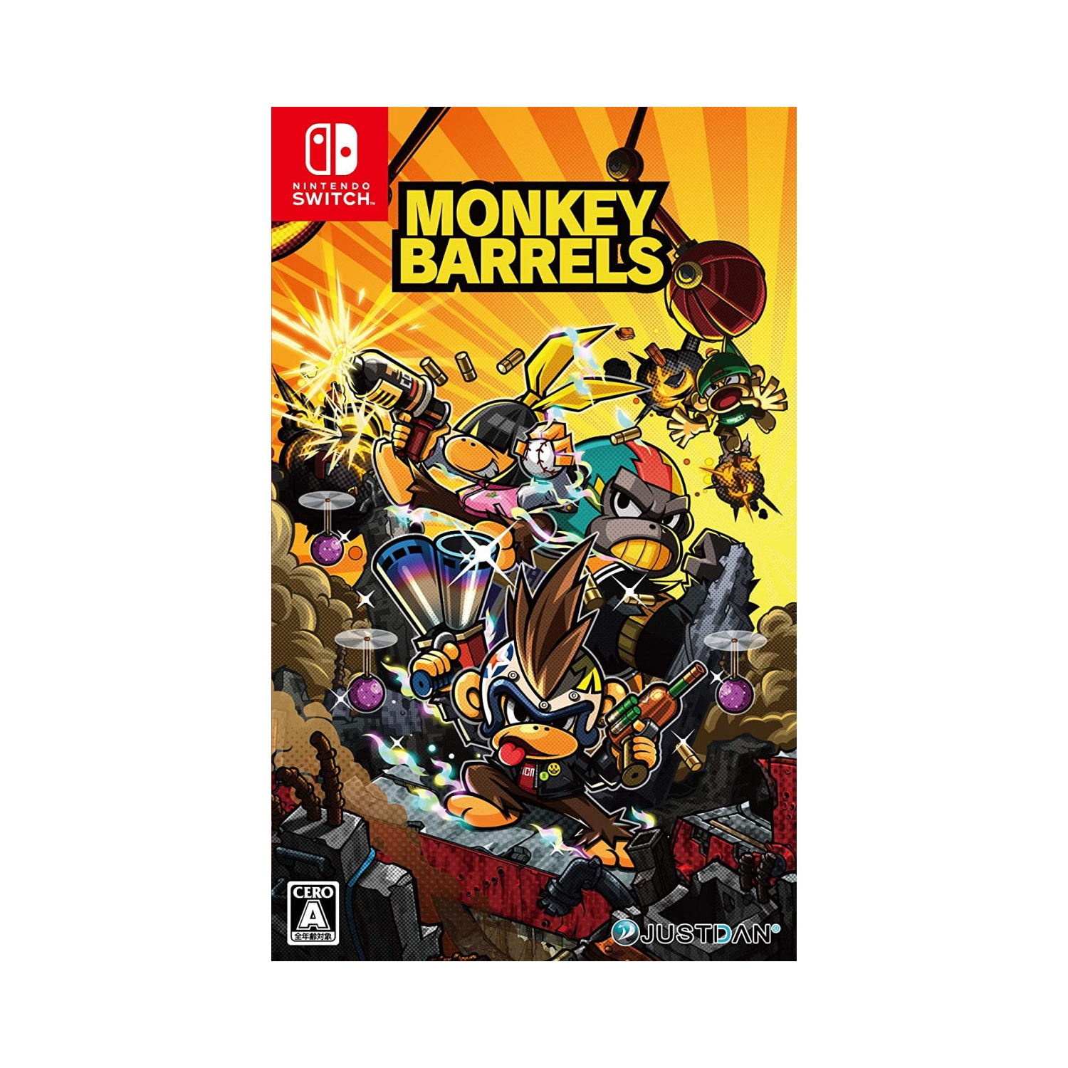 Monkey Barrels [Nintendo Switch]