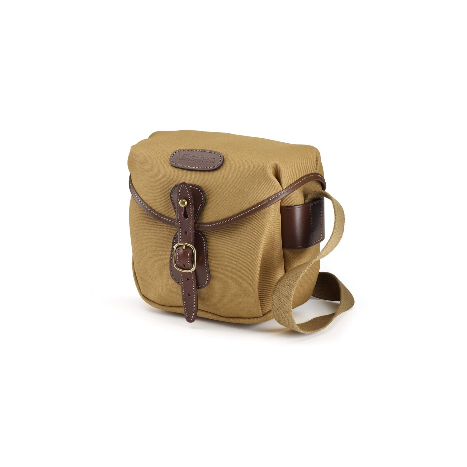Billingham Hadley Digital Khaki Fibrenyte Chocolate Leather
