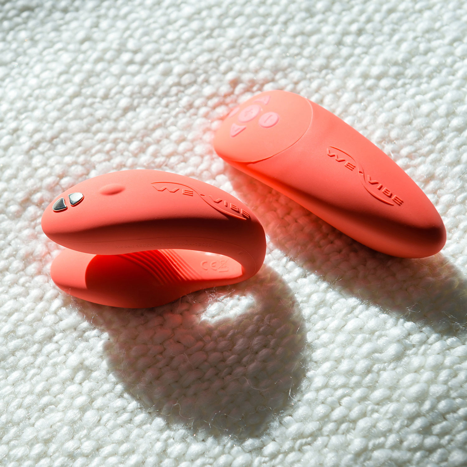 We-Vibe Chorus Couples Vibrator - Crave Coral