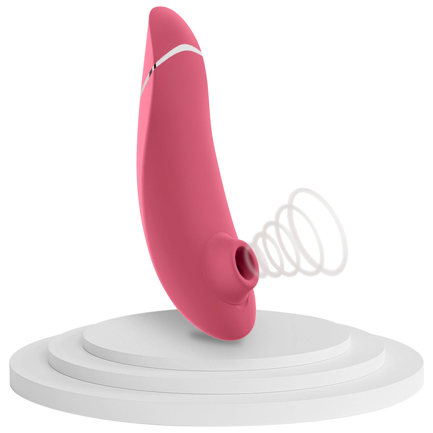 Womanizer Premium 2 Pleasure Air Stimulator - Raspberry