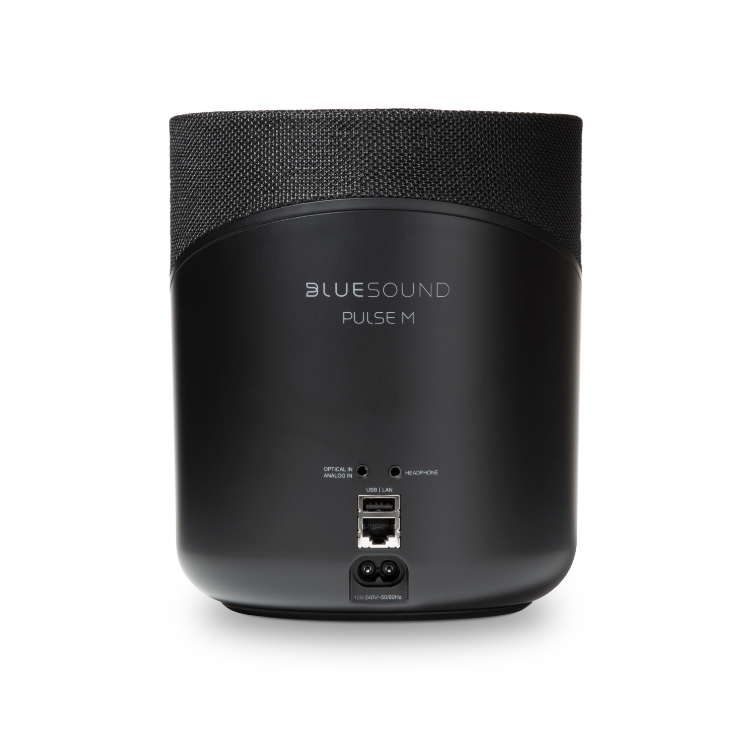 Bluesound Pulse M Omni-Hybrid Enceinte de diffusion musicale sans fil avec Bluetooth - Noir - Compatible avec Alexa et Siri