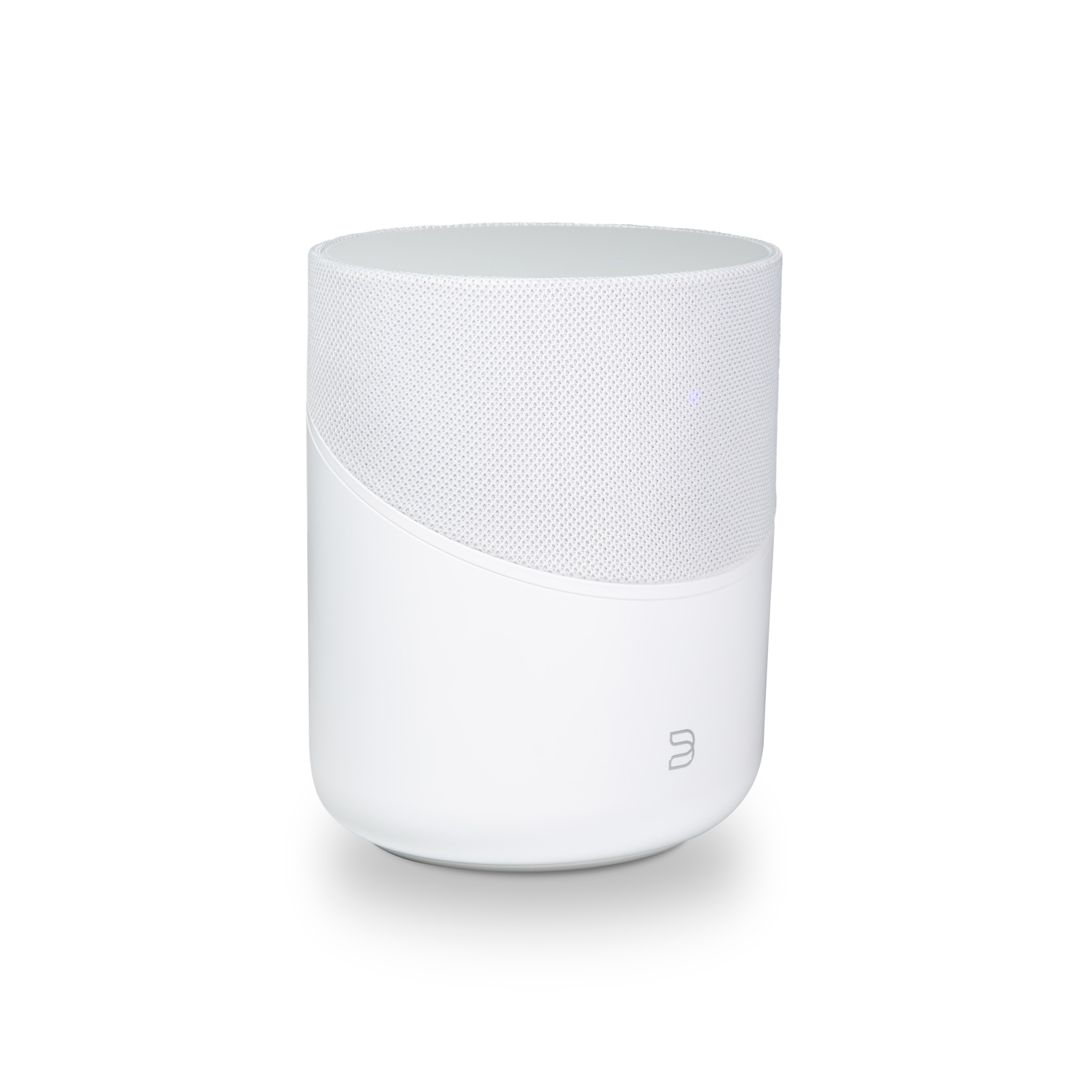 Bluesound Pulse M Omni-Hybrid Wireless Music Streaming Speaker with Bluetooth - White - Compatible with Alexa and Siri