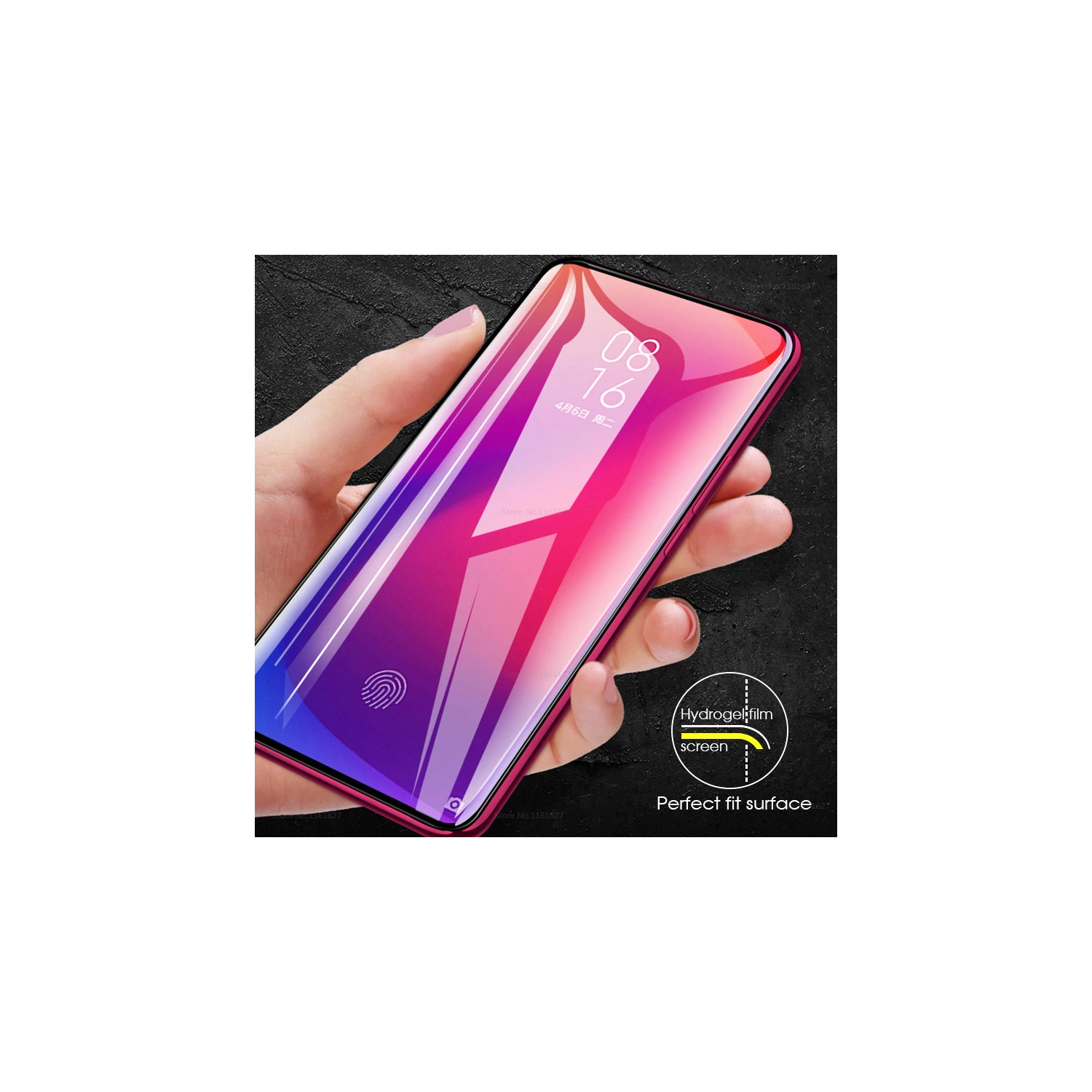 [PAQUET de 2] Protecteur d’écran en plastique Hydrogel pour Pixel 4 XL de Google - compatible avec les étuis