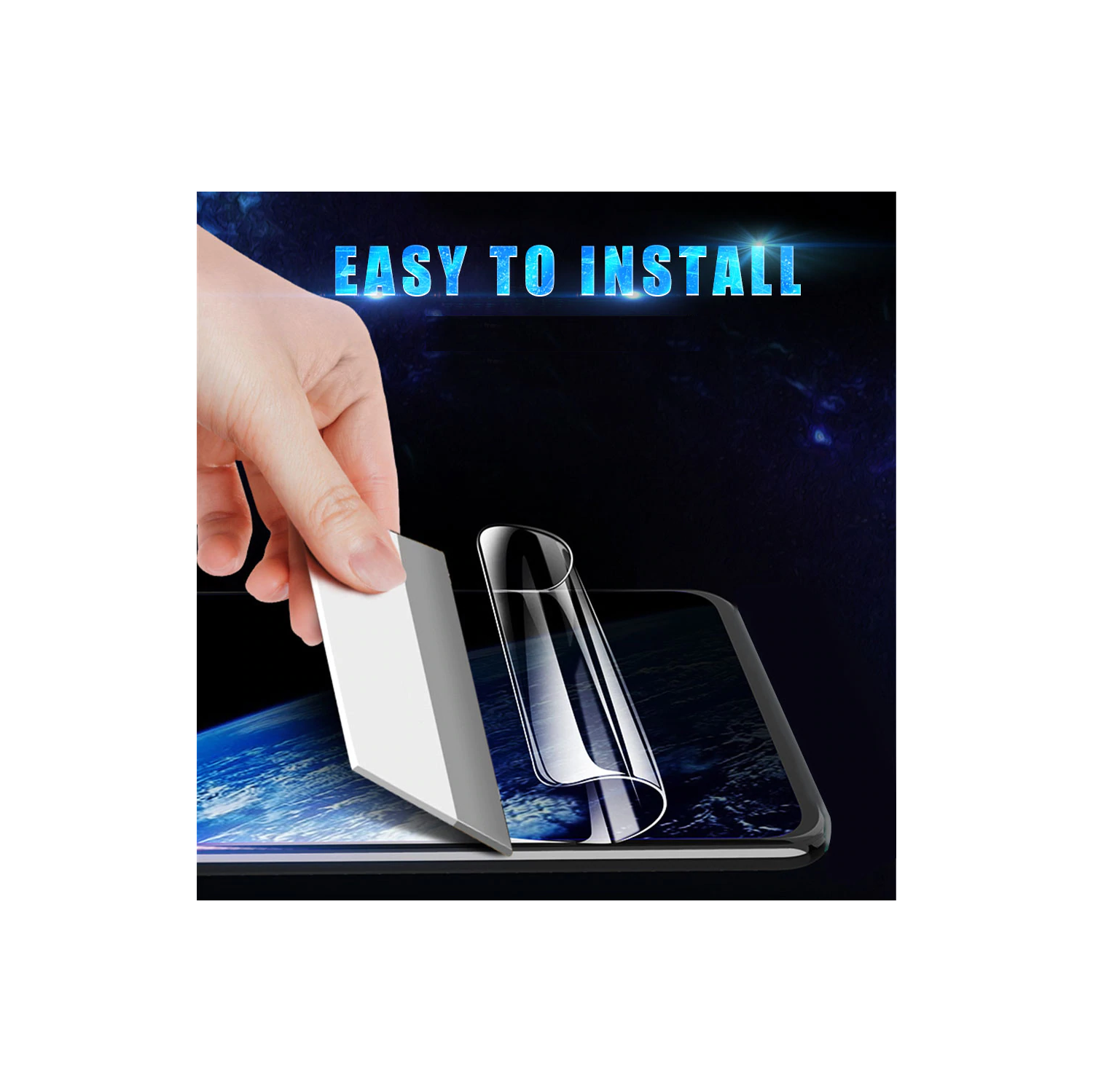 [PAQUET de 2] Protecteur d’écran en plastique Hydrogel pour Pixel 4 XL de Google - compatible avec les étuis