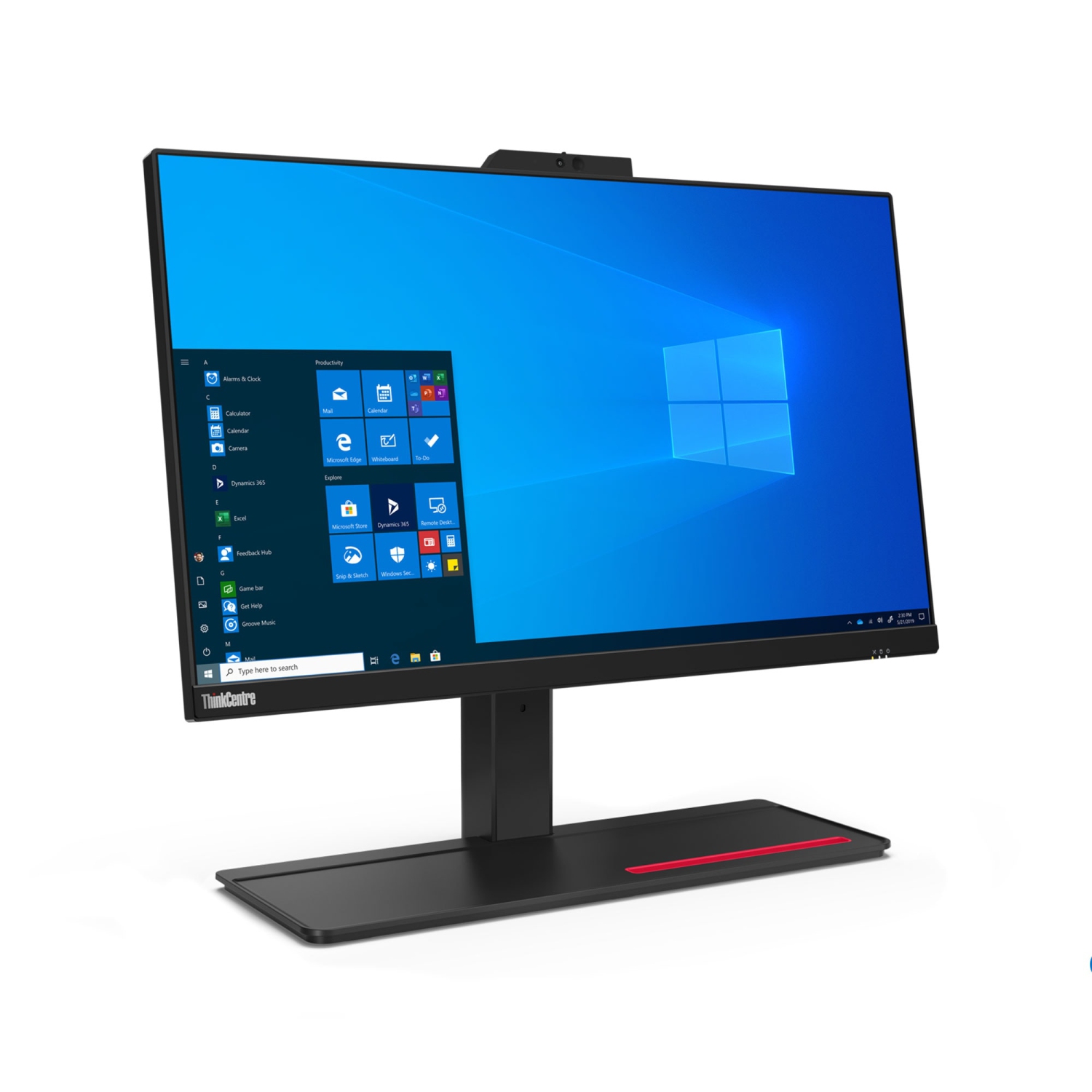Lenovo – ordinateur de bureau ThinkCentre M90a tout-en-un, écran tactile IPS HD intégrale rétroéclairé DEL de 23.8 po, i3-10100, UHD, 8 Go, 256 Go,