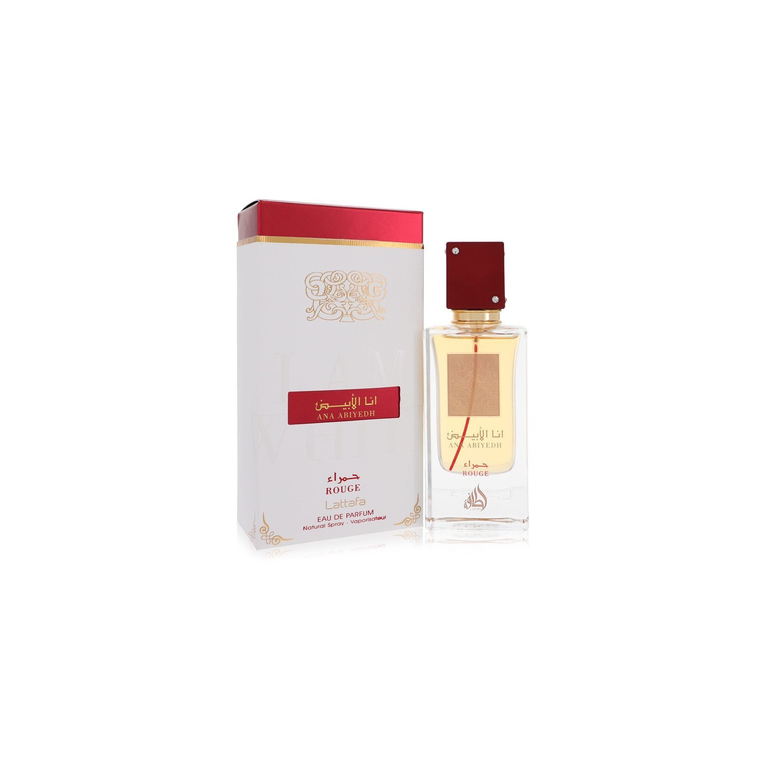 ANA Abiyeh I AM White Rouge eau de parfum en vaporisateur de Latafa