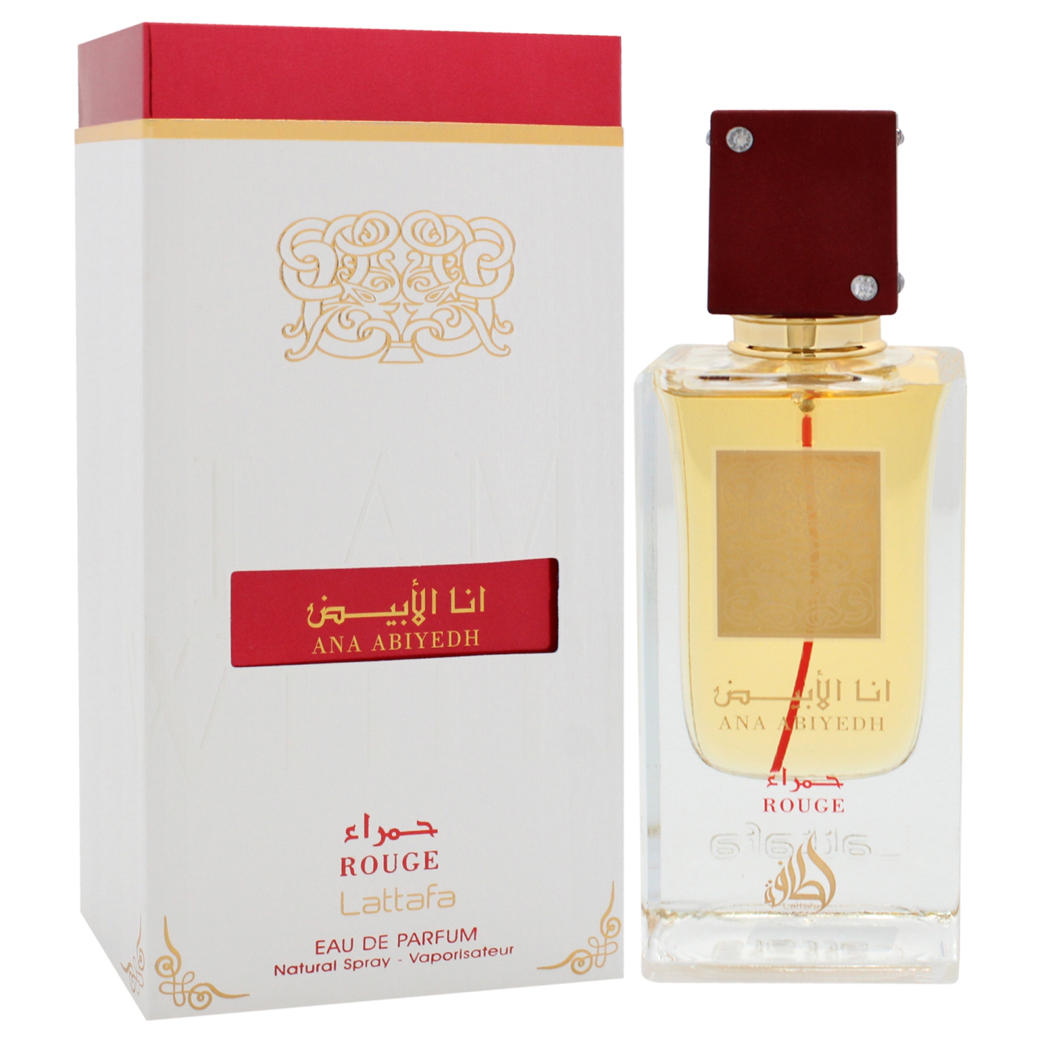 ANA Abiyeh I AM White Rouge eau de parfum en vaporisateur de Latafa