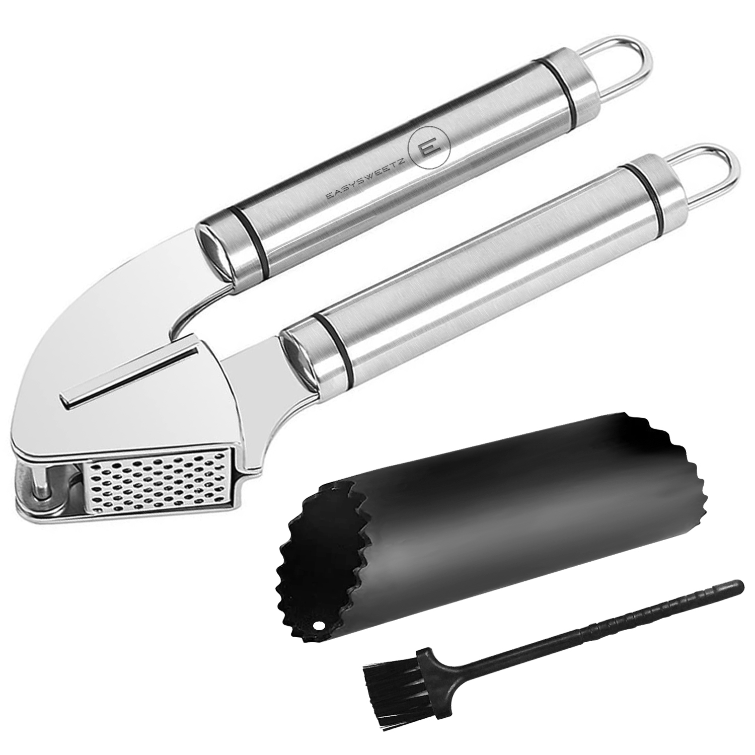 Stainless Steel Garlic Press
