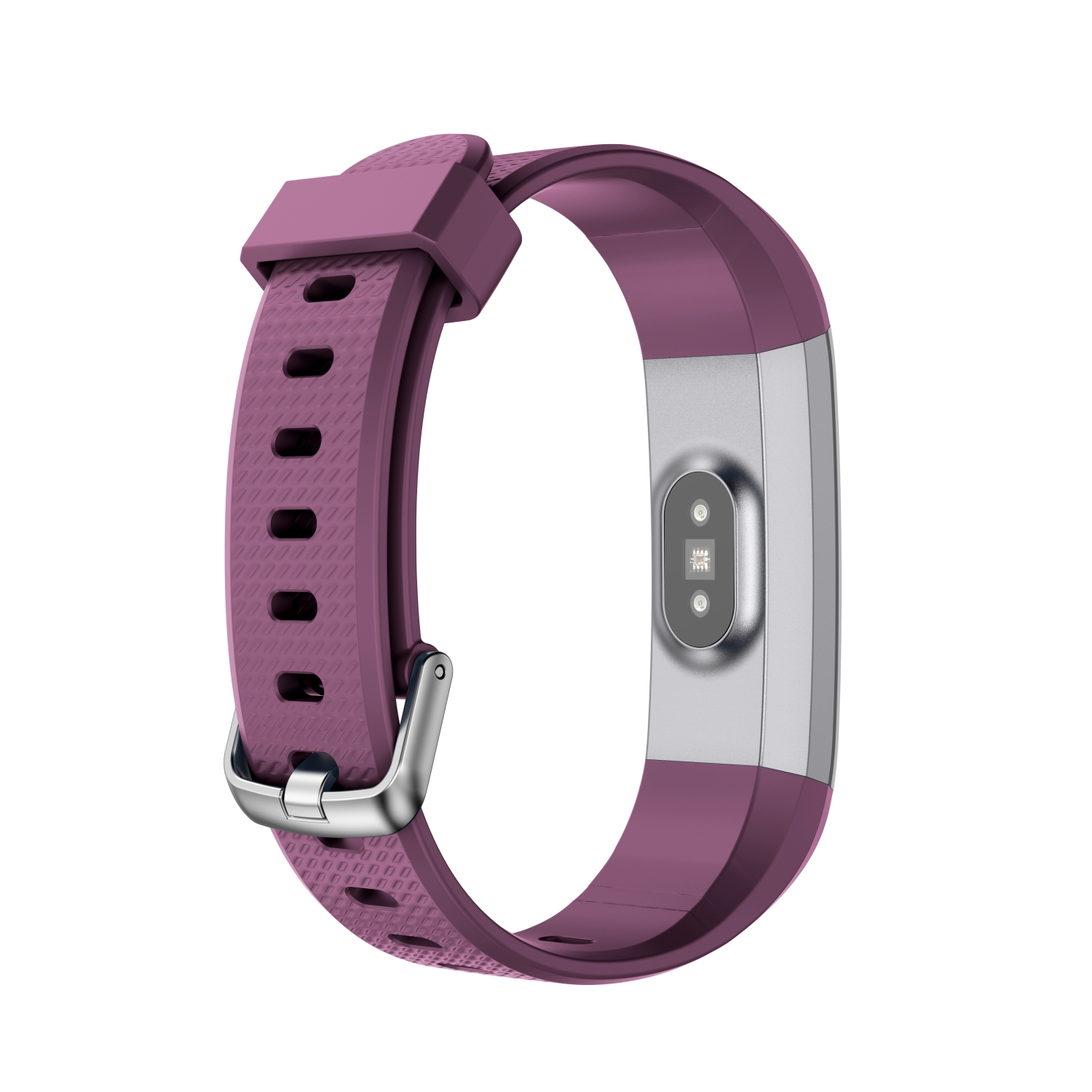 Letscom ID115 Health and Fitness Tracker by Letsfit - Purple